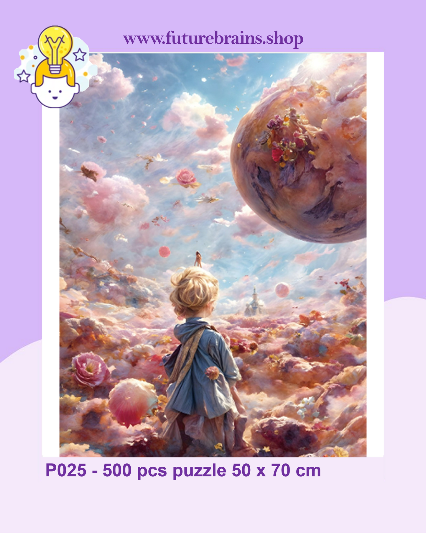 P025 - 500 pcs puzzle 50 x 70 cm