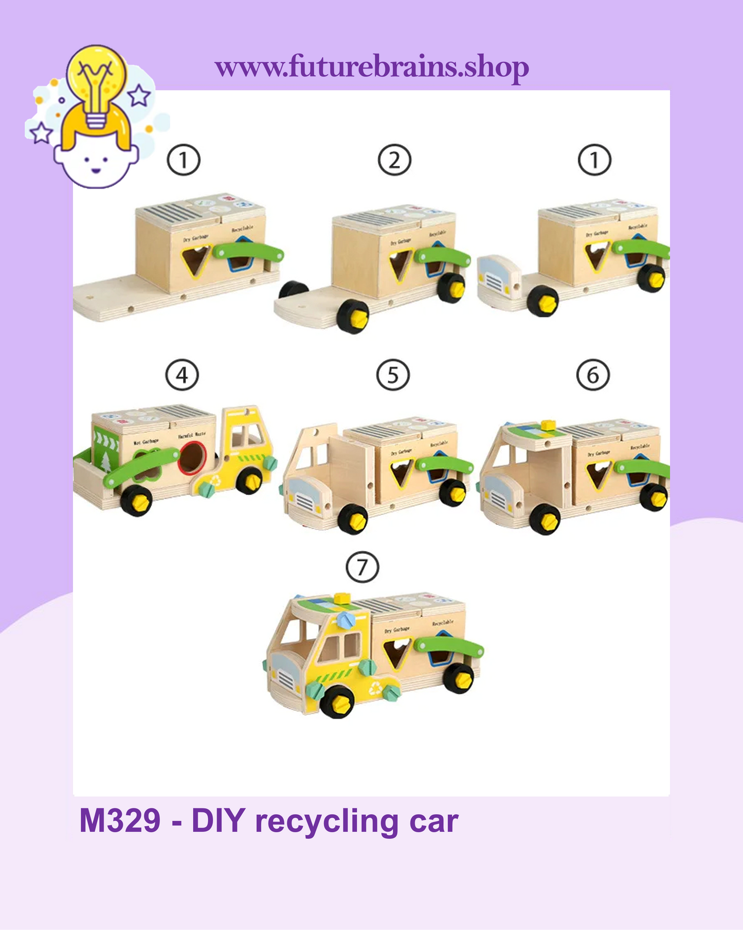 M329 - DIY recycling car