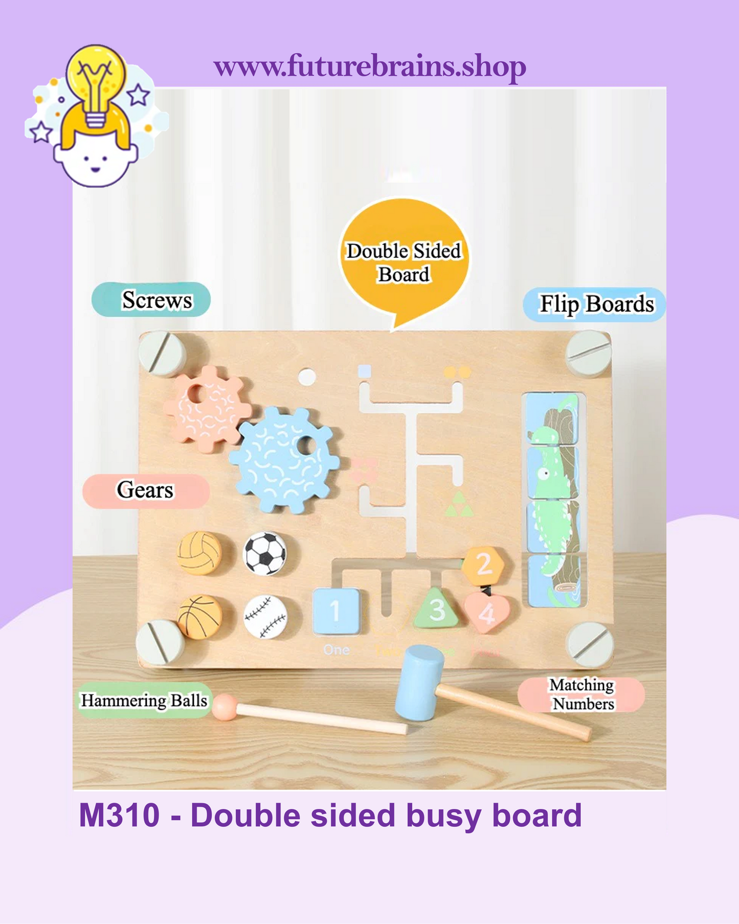 M310 - Double-sided busy board