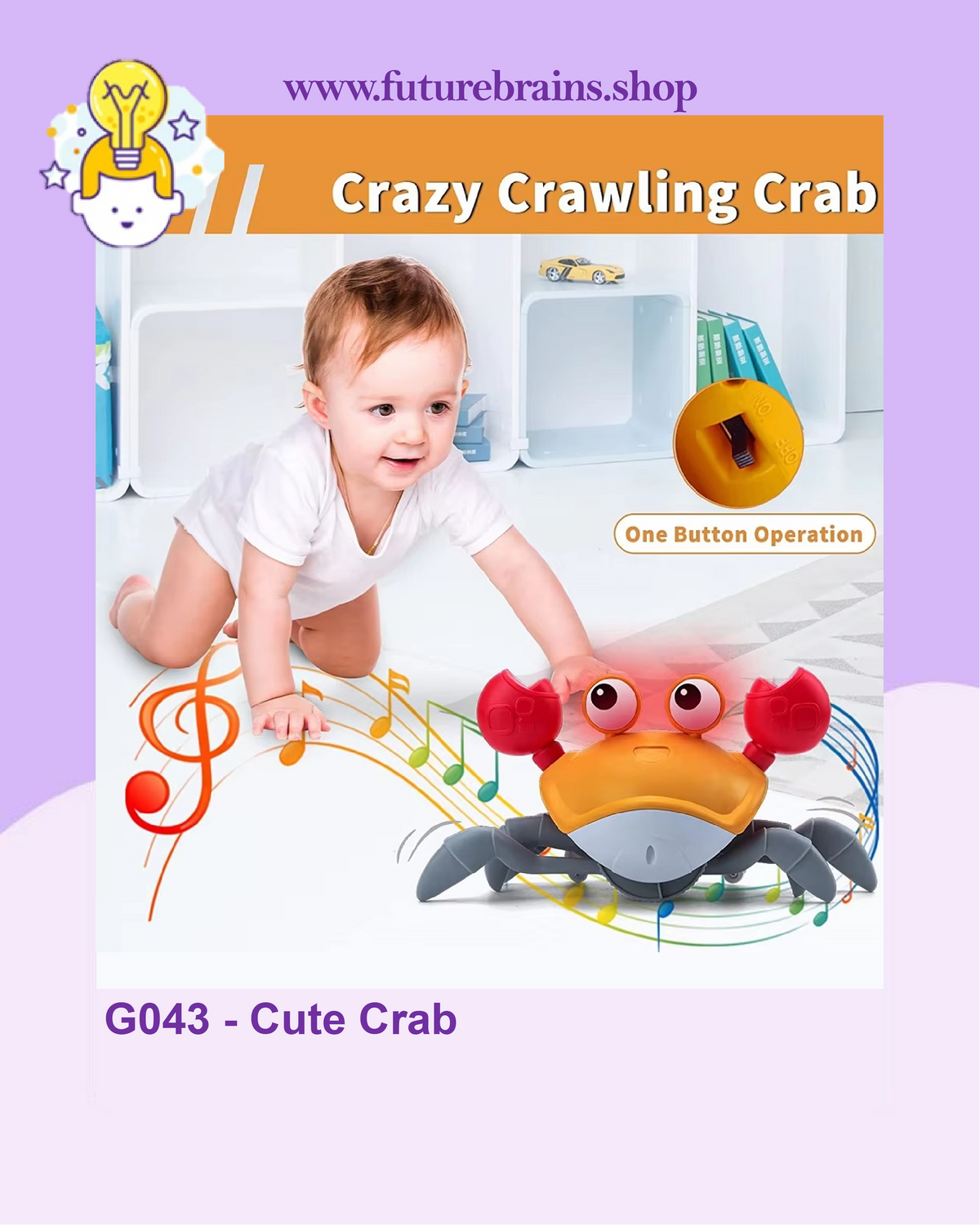 G043 - Cute Crab