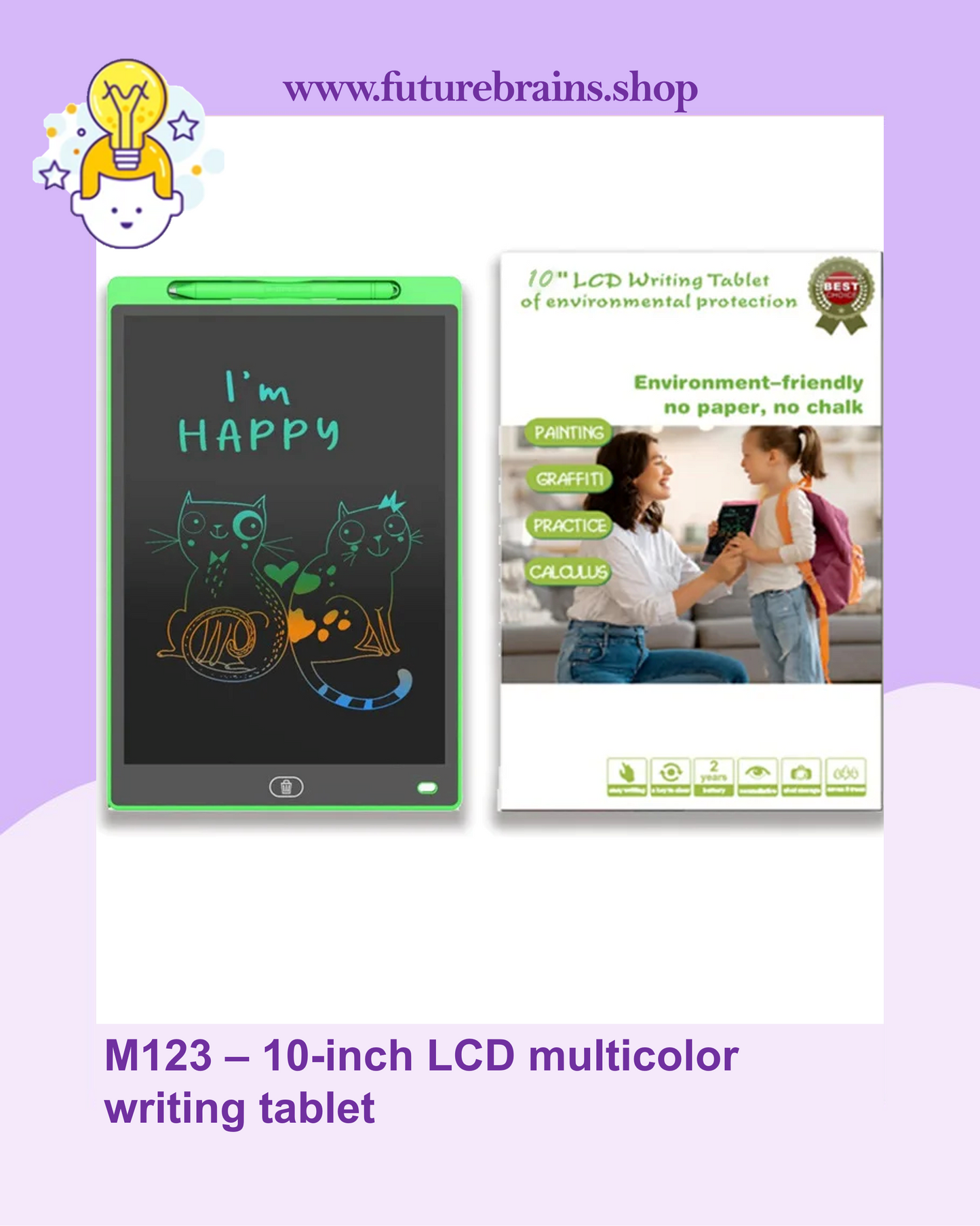 LCD multicolor writing tablet (Buy 5 get 10% off)