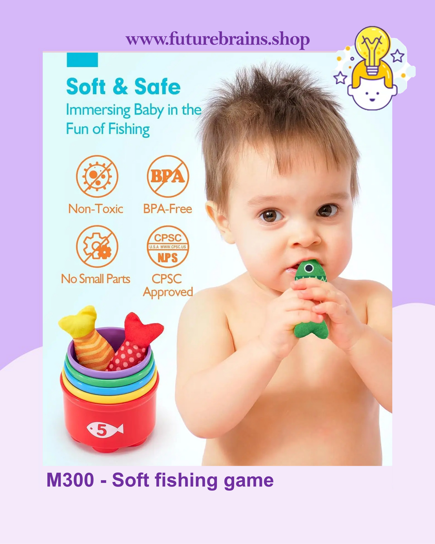 M300 - Fishing set for baby toddler