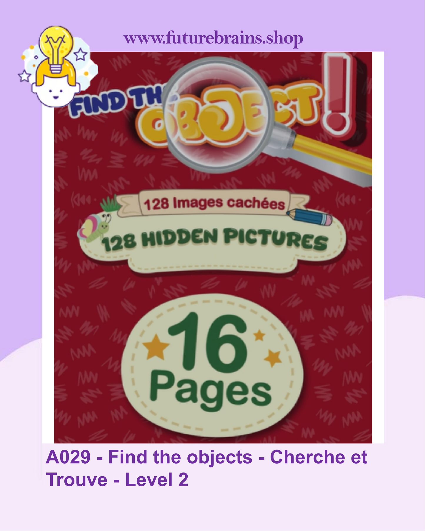 A029 - Find the objects - Cherche et Trouve - Level 2
