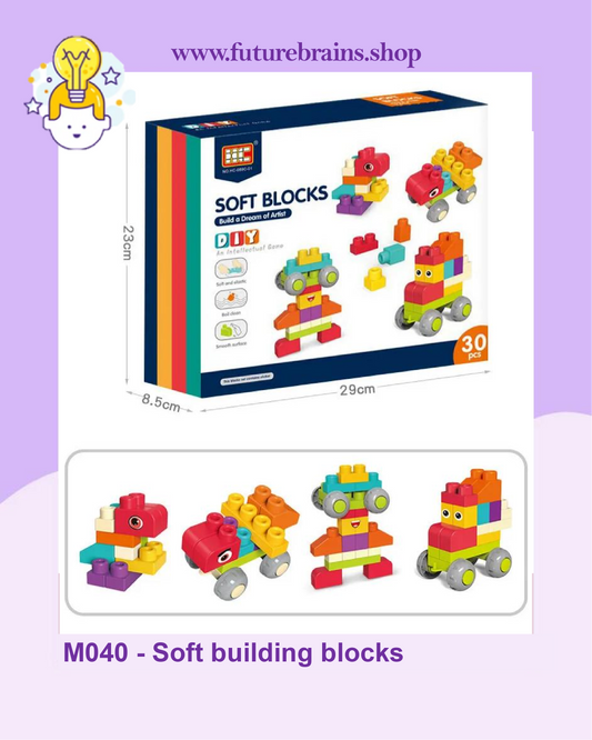 Soft building blocks