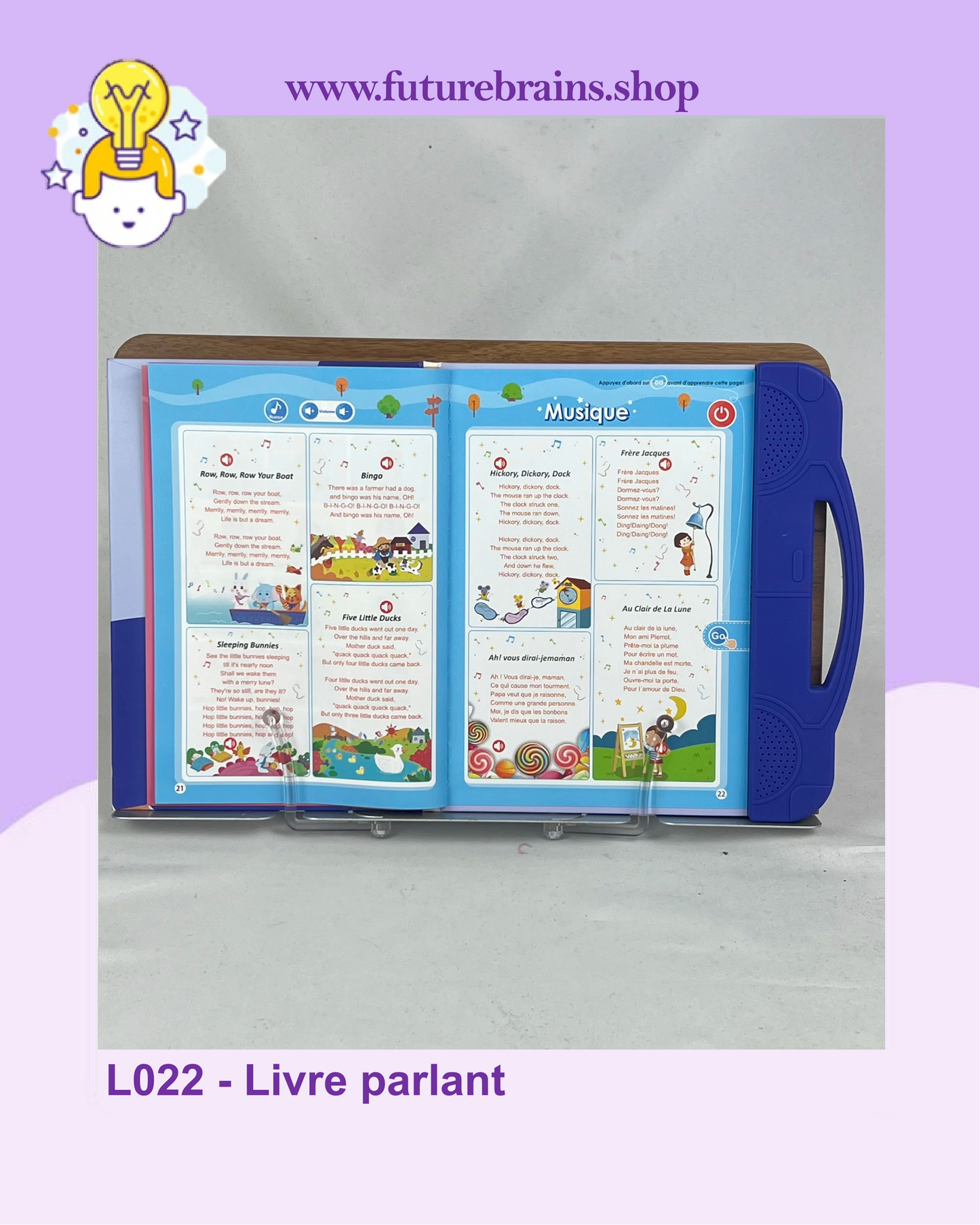 L022 - Livre parlant