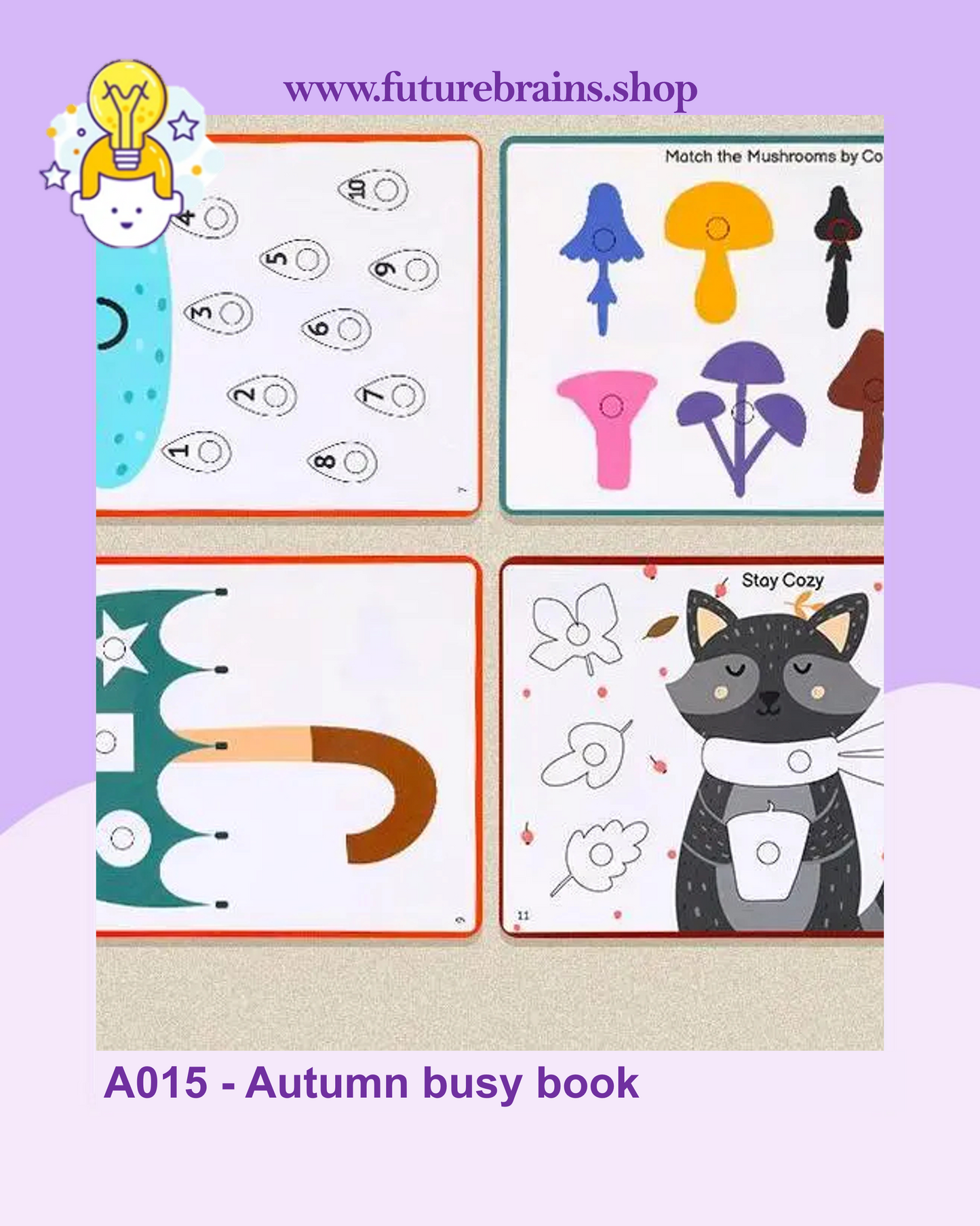 A015 - Autumn busy book