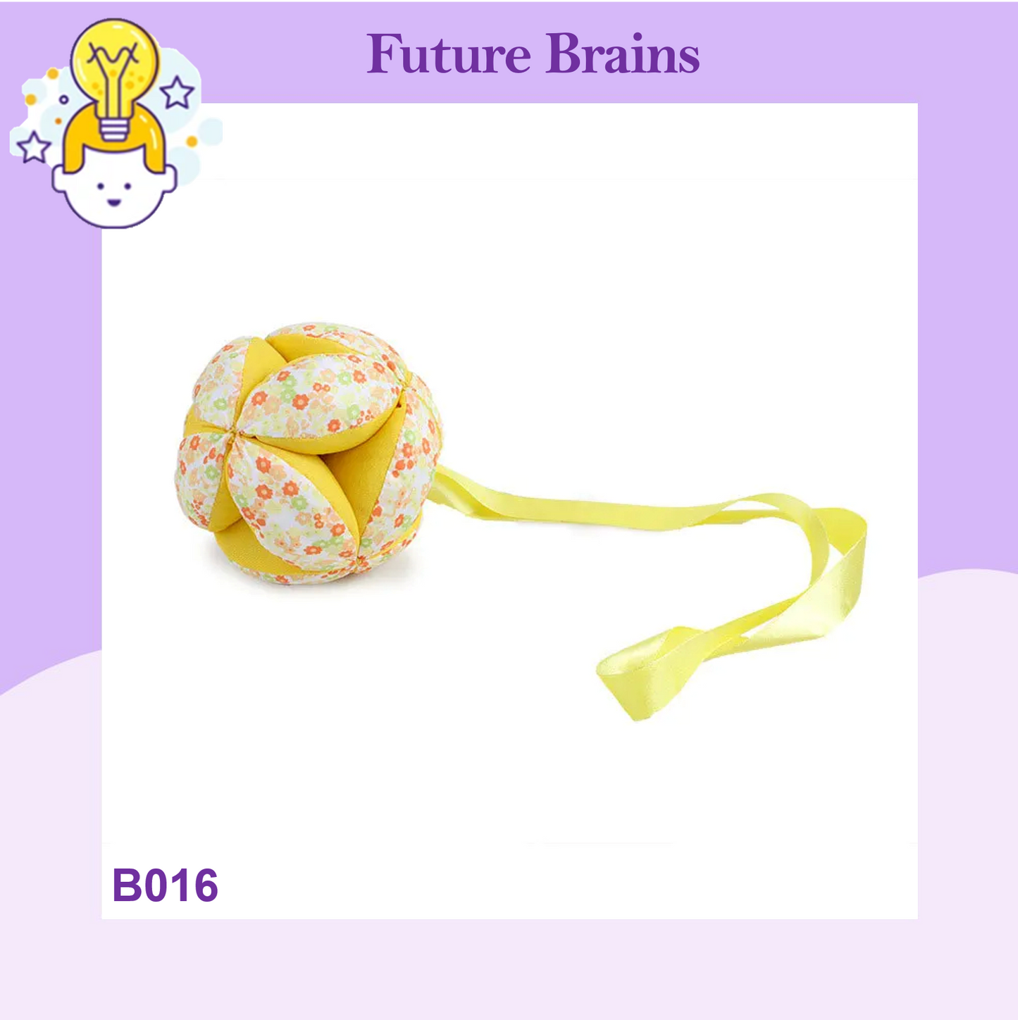 B016 - Montessori baby cloth ball