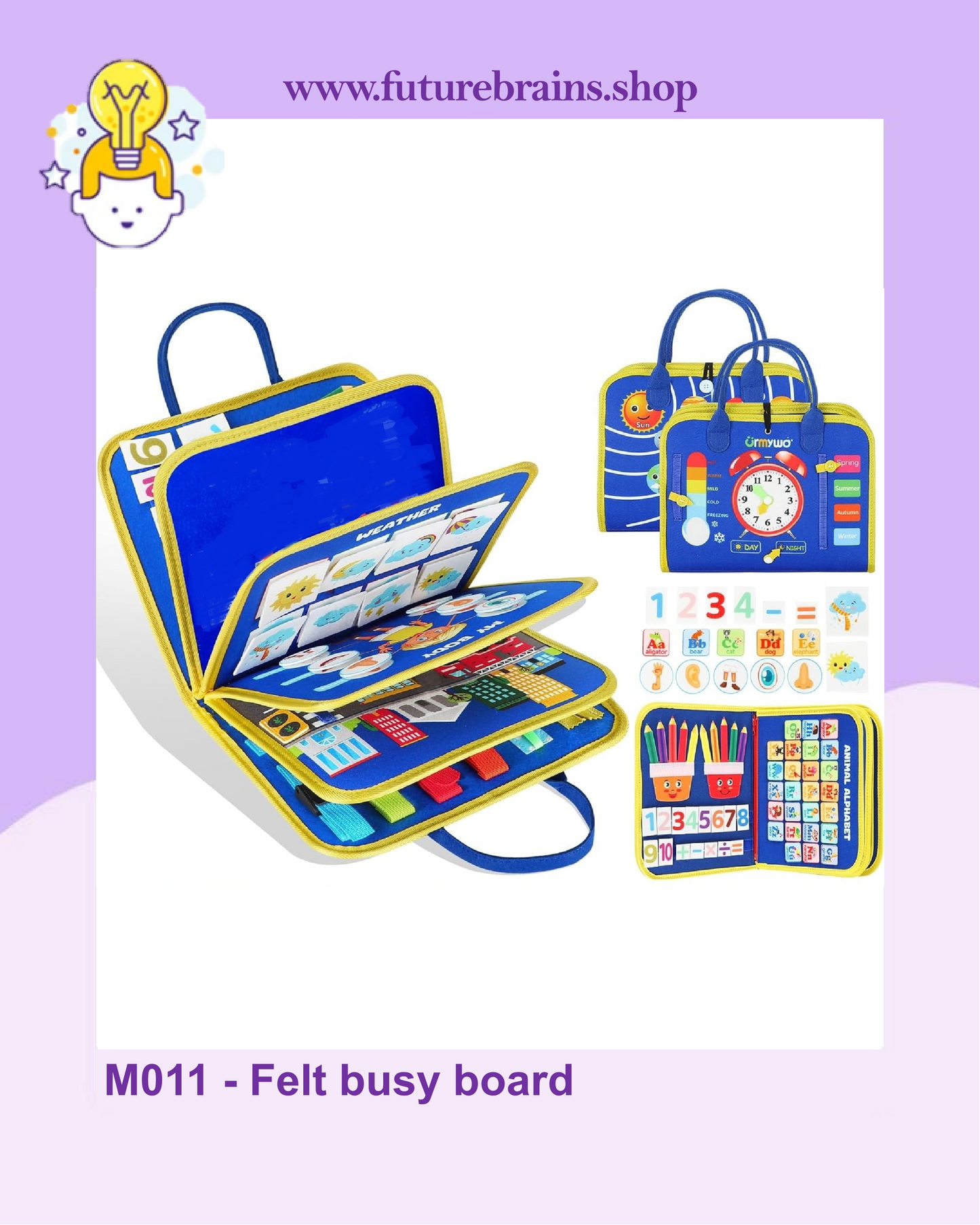 M011 - Felt busy board