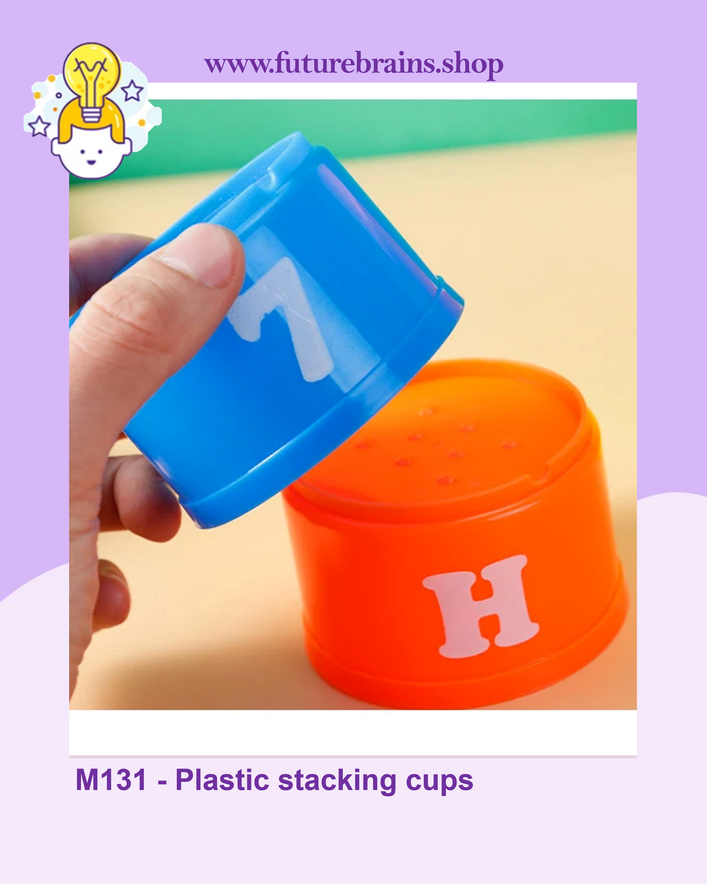 M131 - Plastic stacking cups