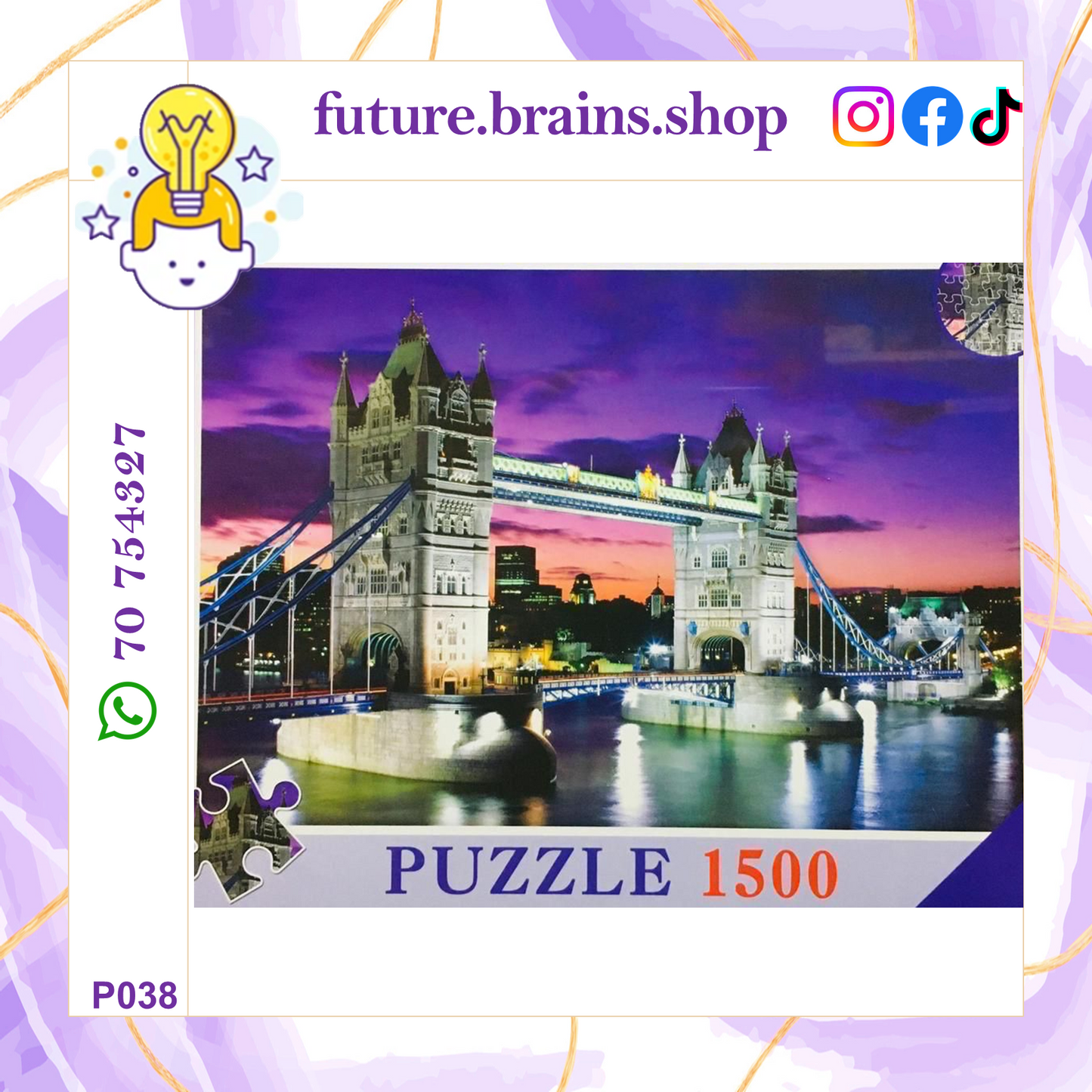 P038 - 1500 pcs puzzle