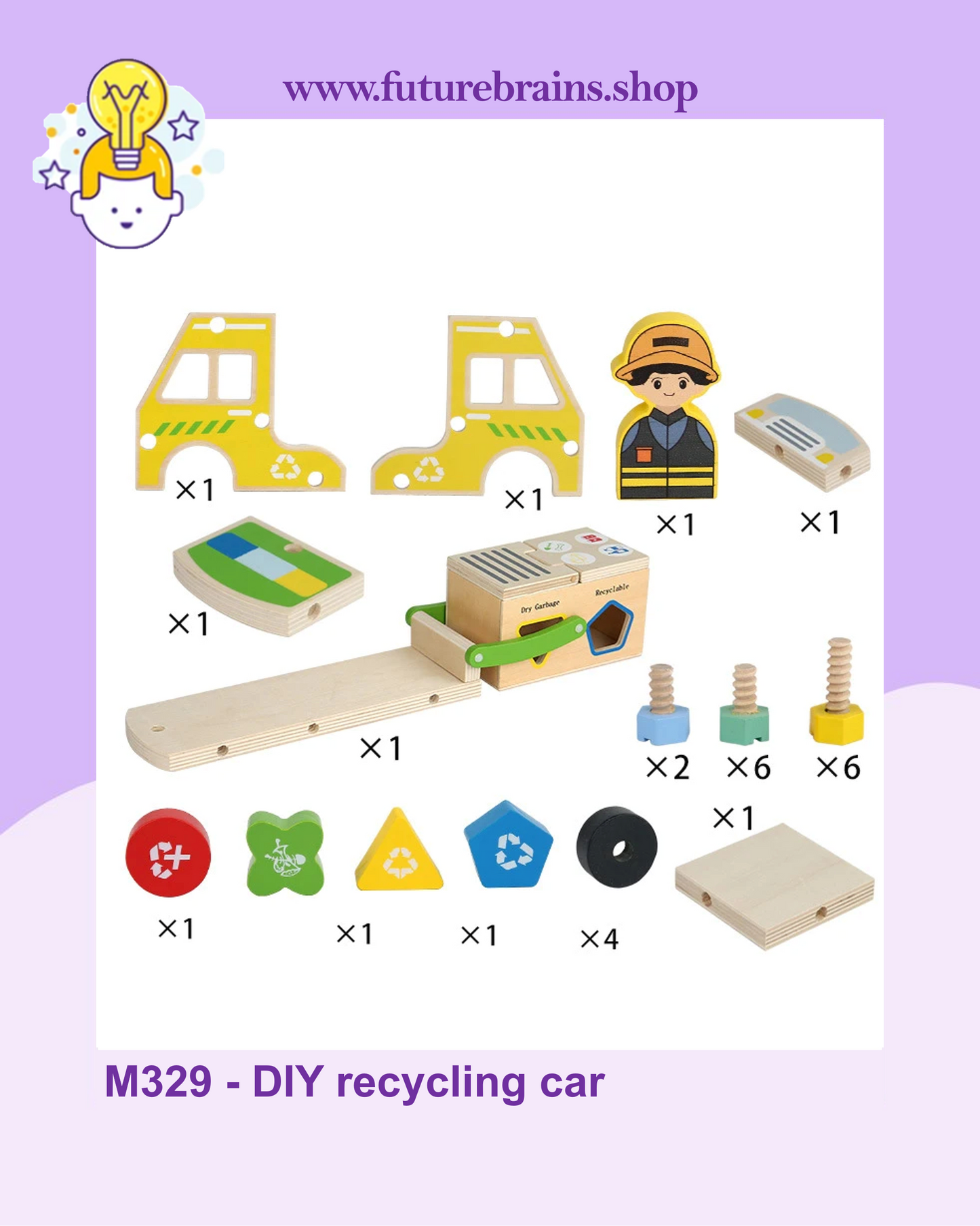 M329 - DIY recycling car