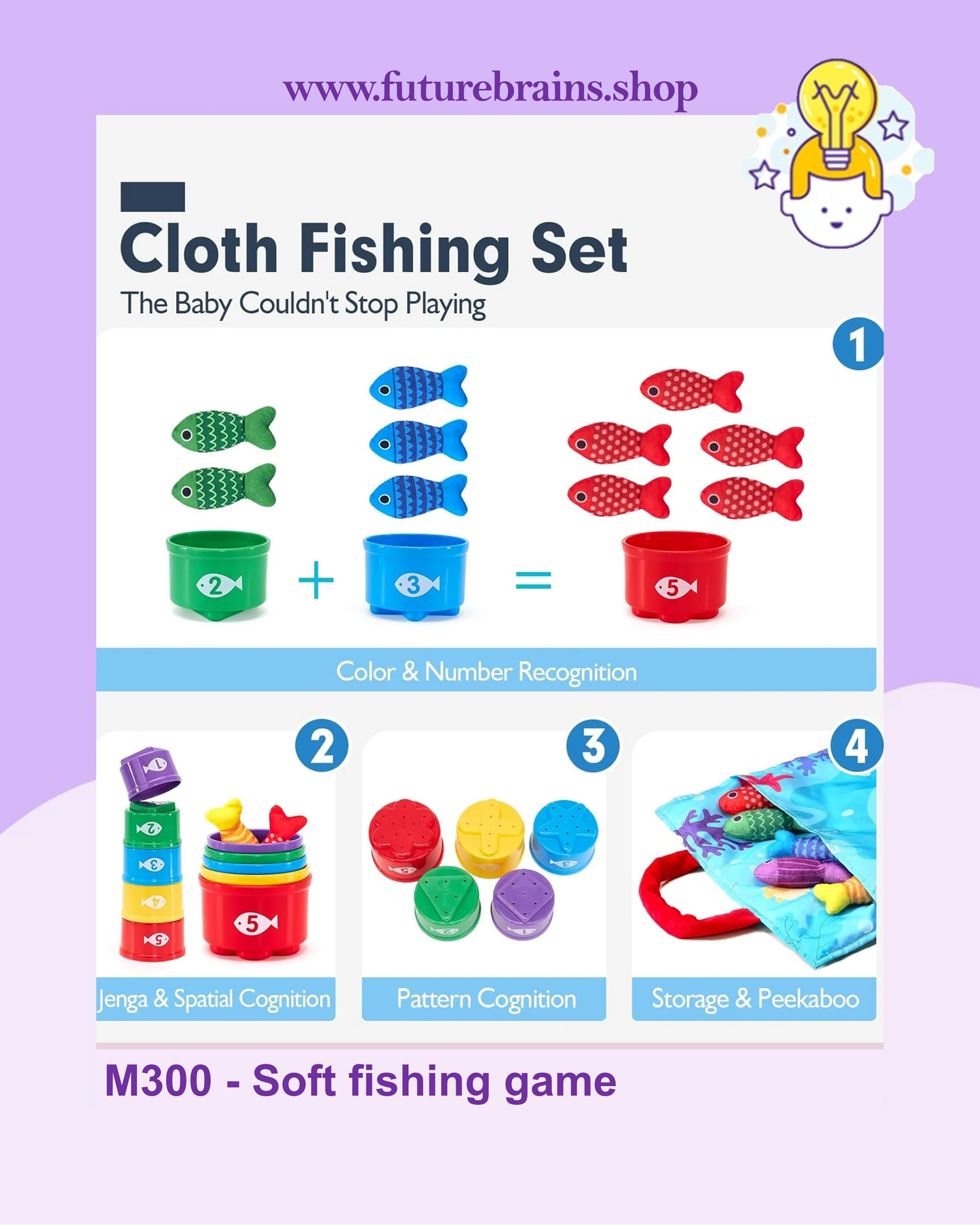 M300 - Fishing set for baby toddler