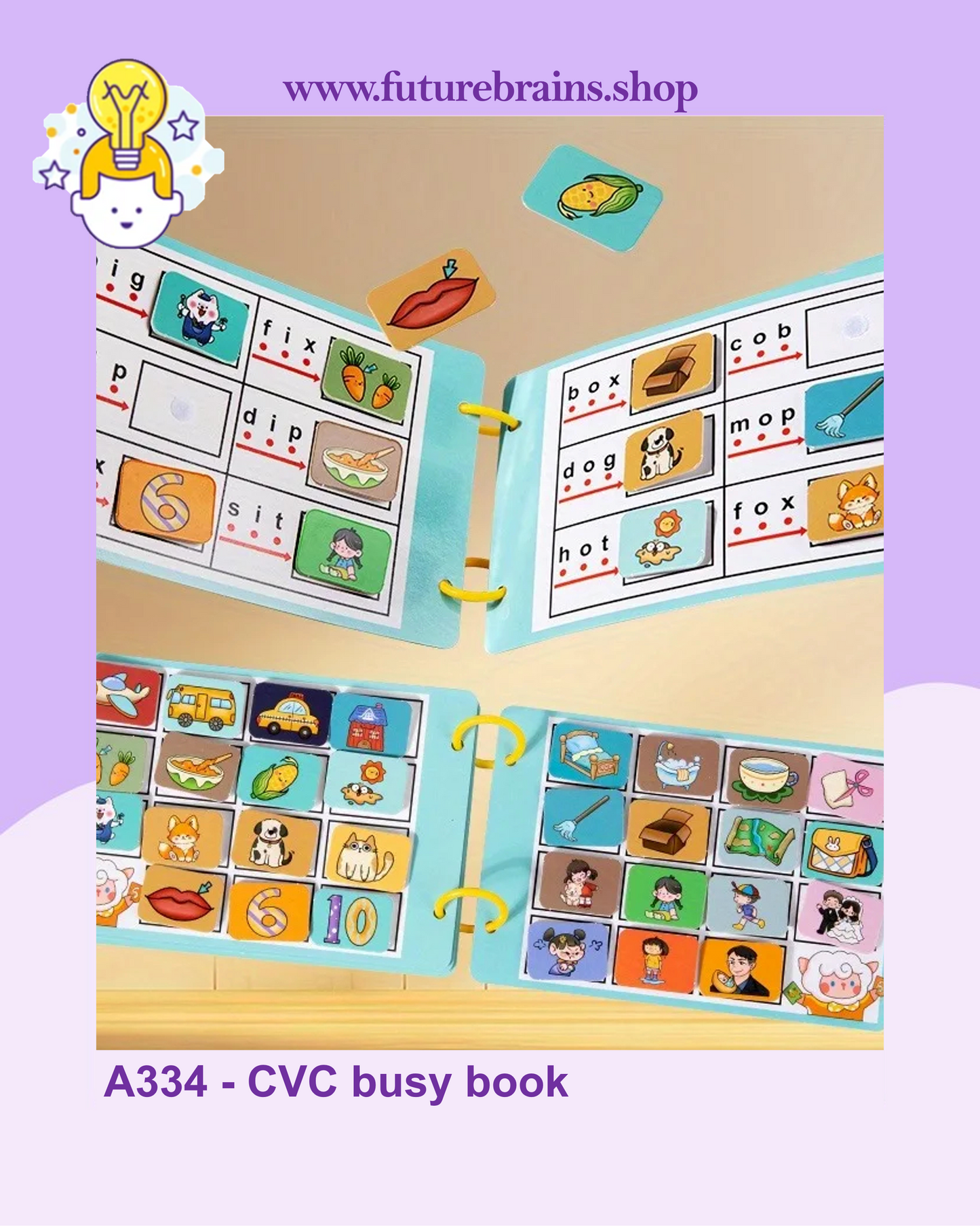 A334 - CVC busy book