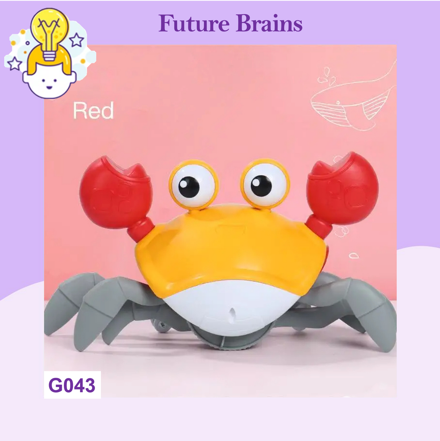 G043 - Rechargeable crawling crab