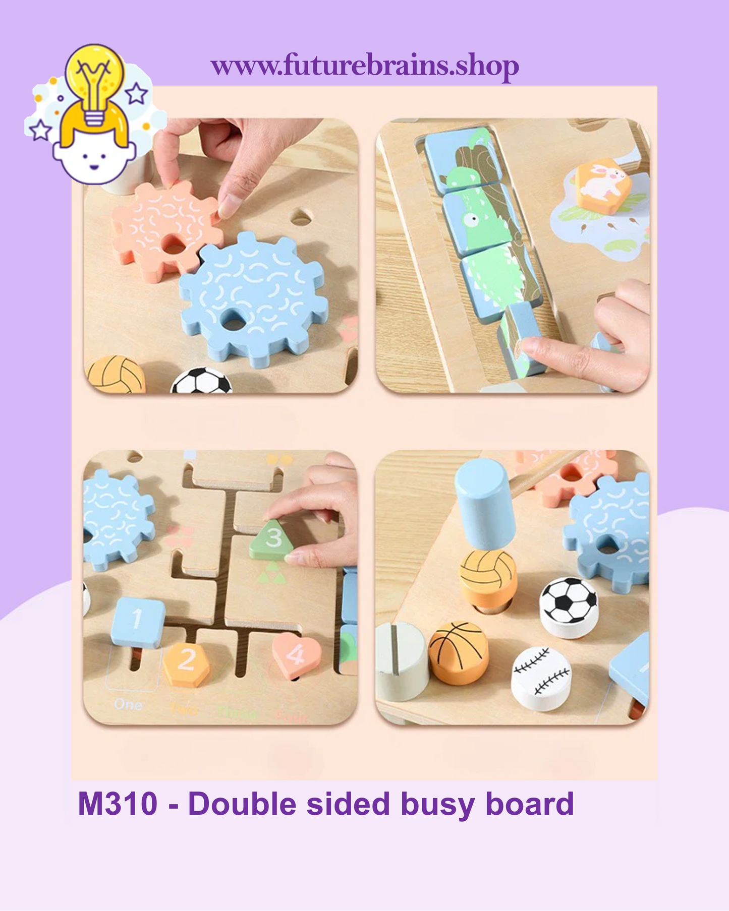 M310 - Double-sided busy board
