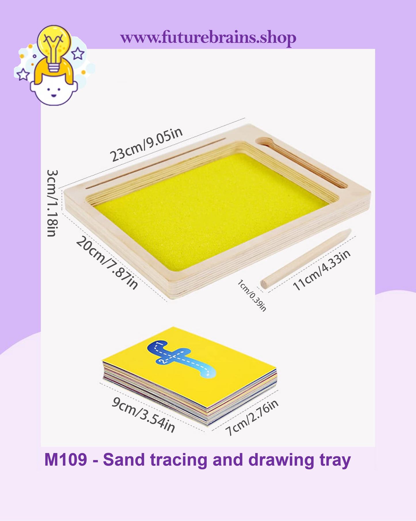 M109 - Wordpad - Sand tracing and drawing tray