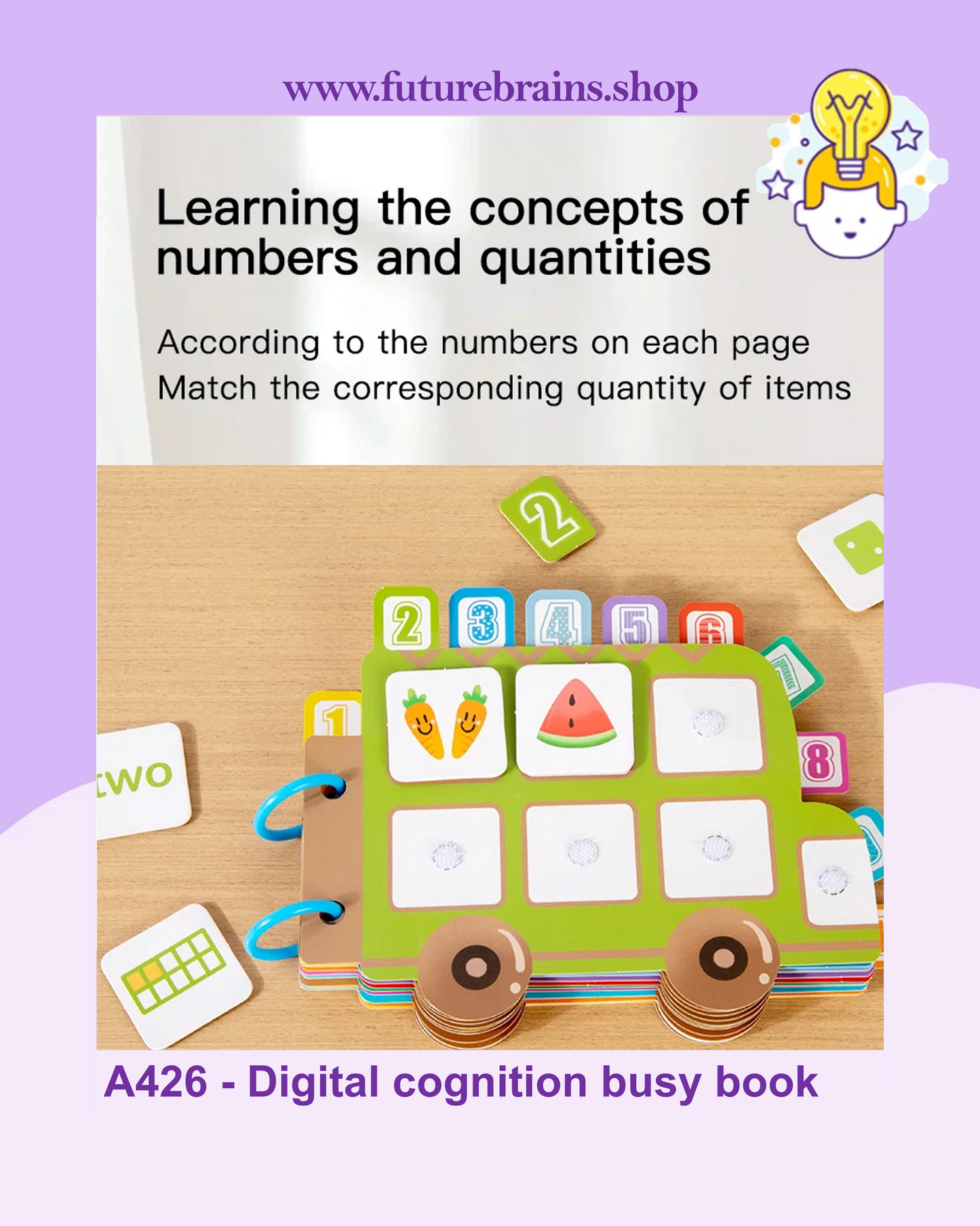 A426 - Digital cognition busy book