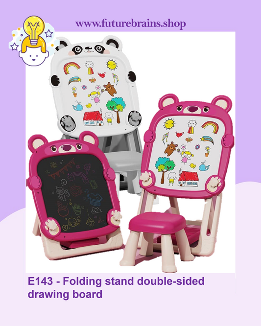 E143 - Folding stand double-sided drawing board