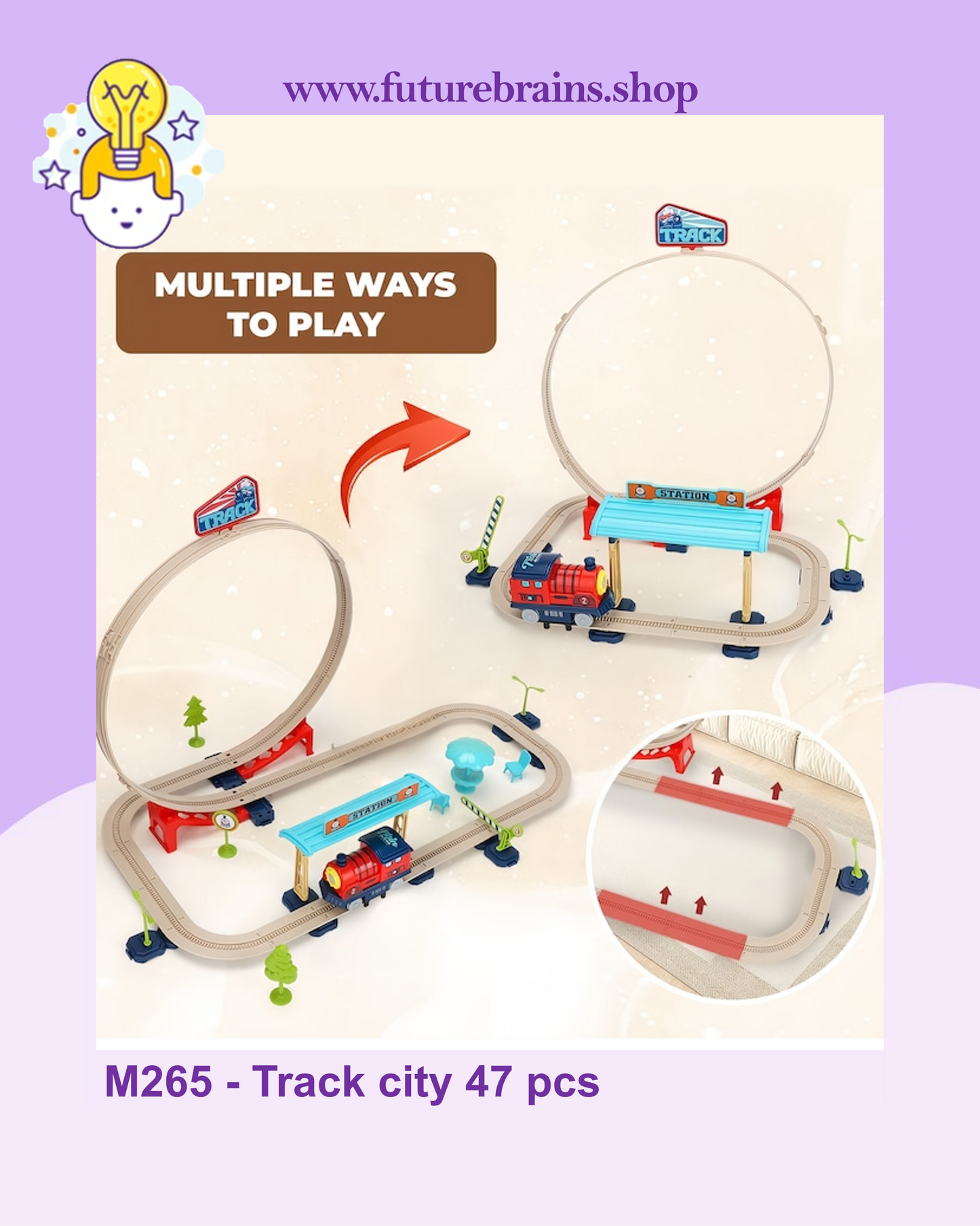 M265 - Track city 47 pcs