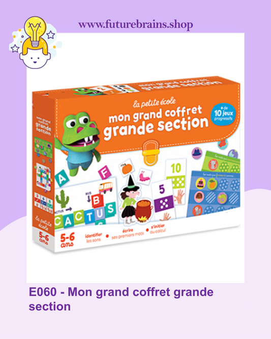 E060 - La petite ecole - Mon grand coffret grande section