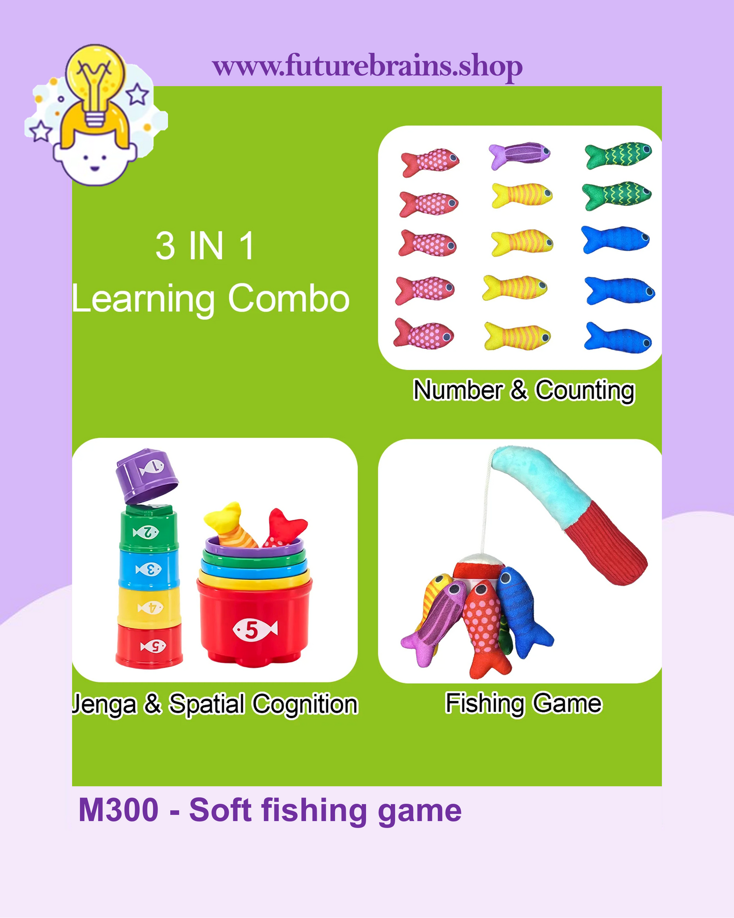 M300 - Fishing set for baby toddler