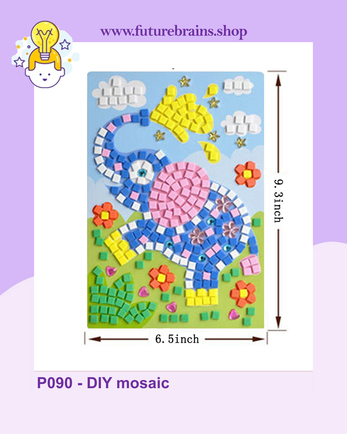 P090 - DIY mosaic (buy 5 and get 5% off)