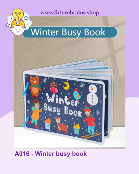 A016 - Winter busy book