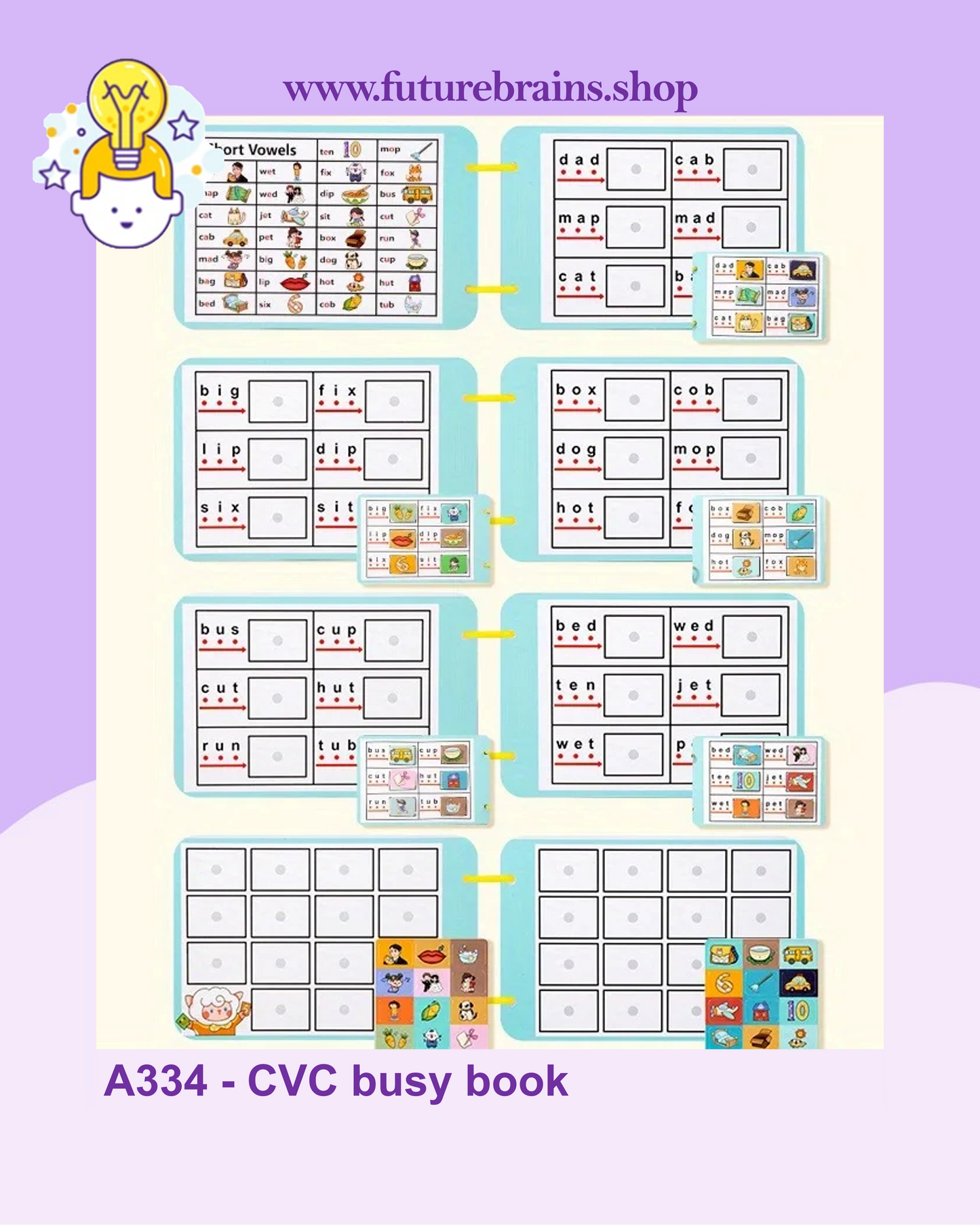 A334 - CVC busy book