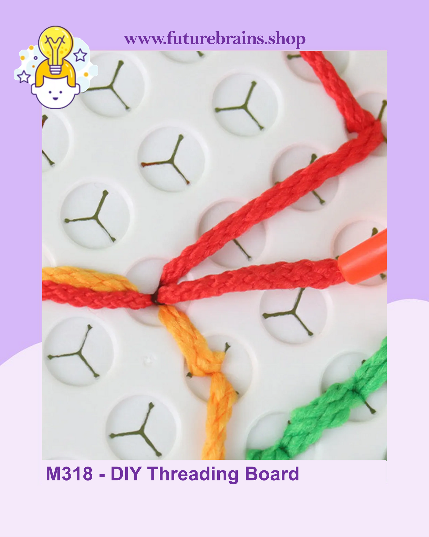 M318 - DIY Children's Threading Board