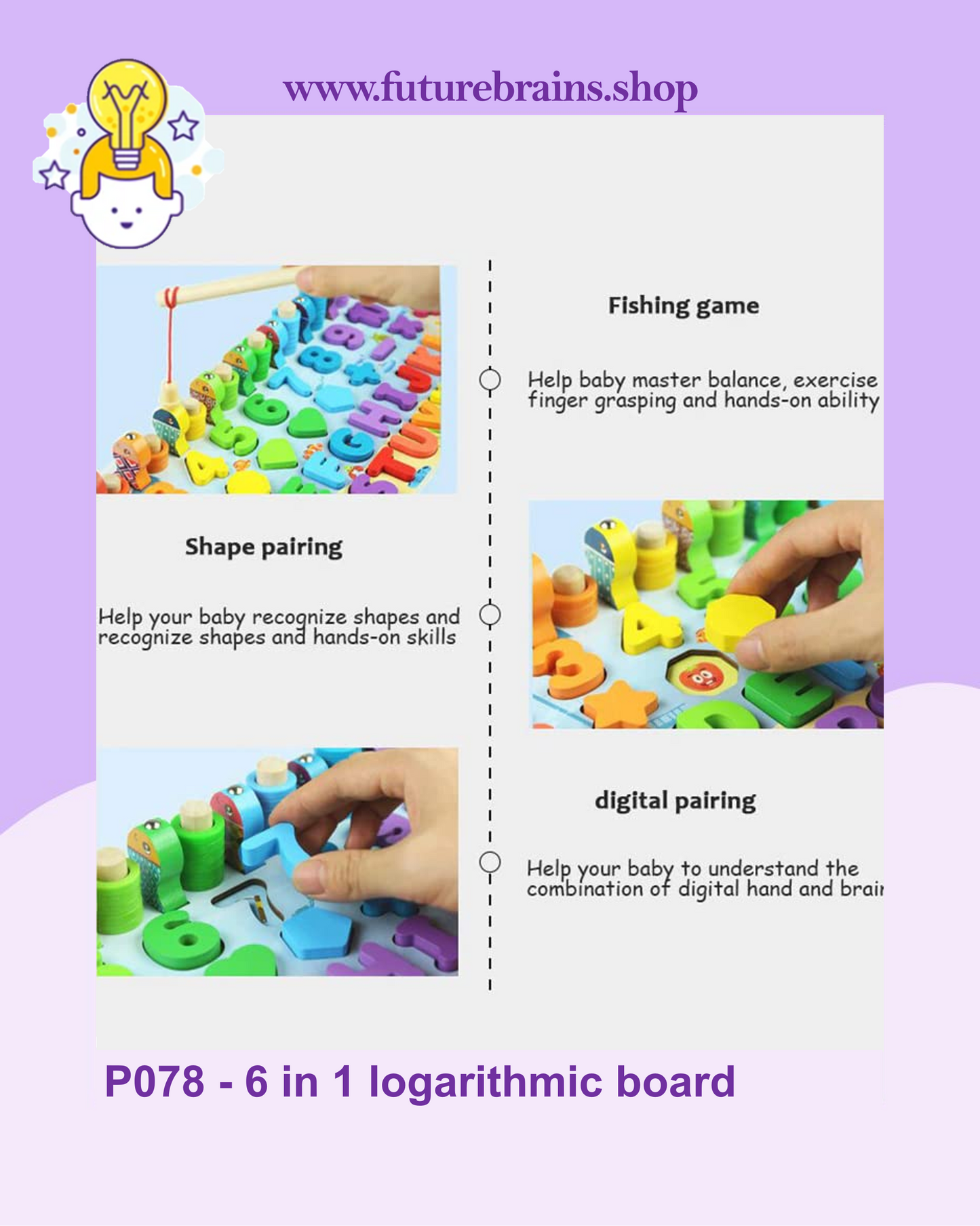 P078 - 6 in 1 logarithmic board