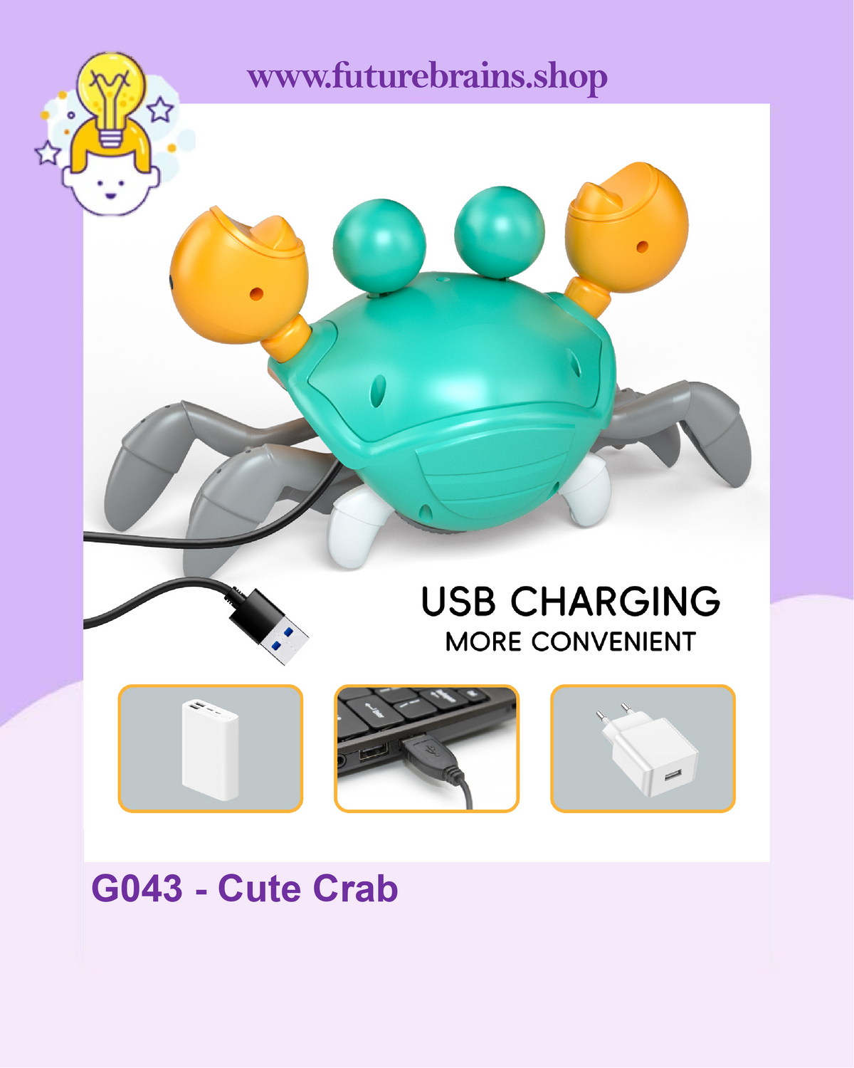 G043 - Cute Crab