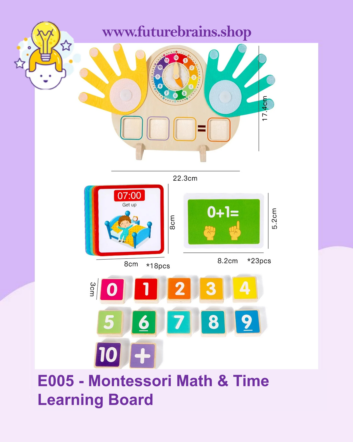 E005 - Alarm clock finger game