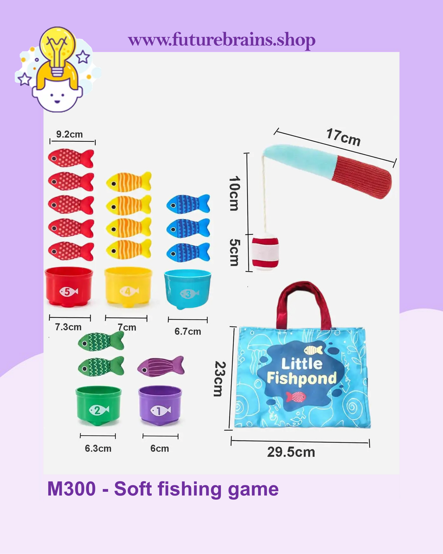 M300 - Fishing set for baby toddler