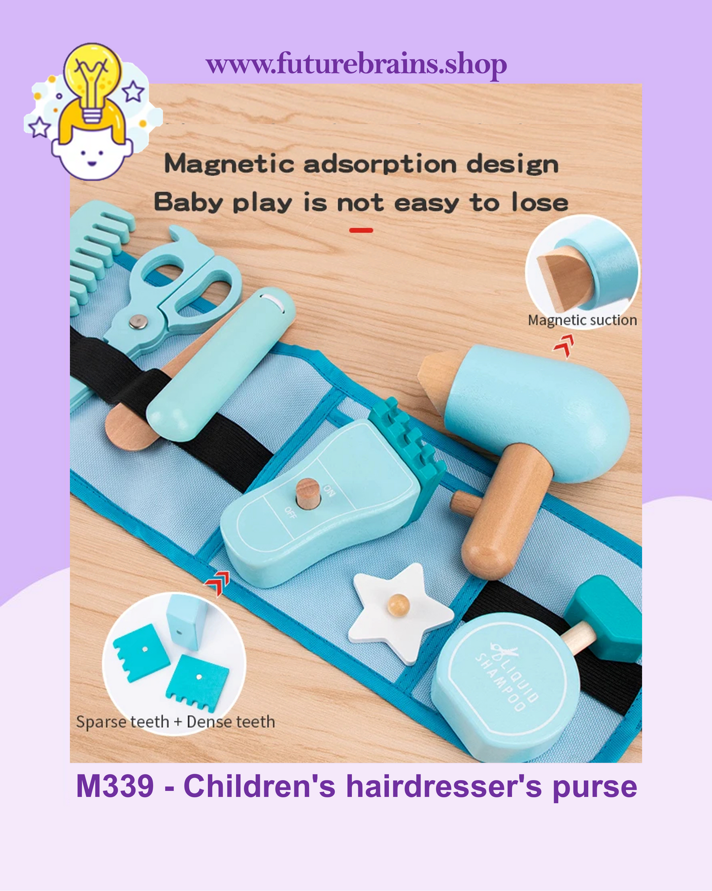 M339 - Children's hairdresser's purse
