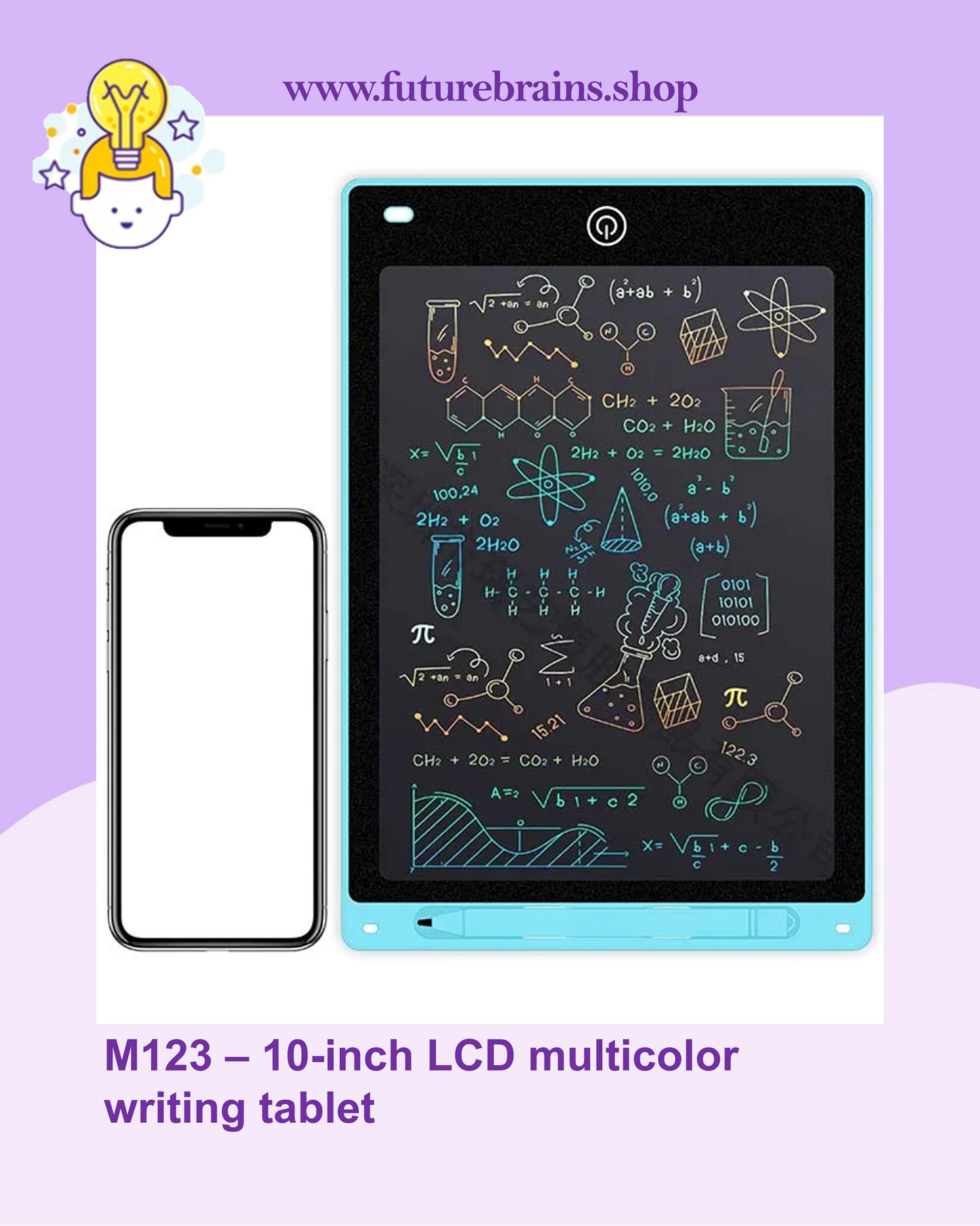 LCD multicolor writing tablet (Buy 5 get 10% off)