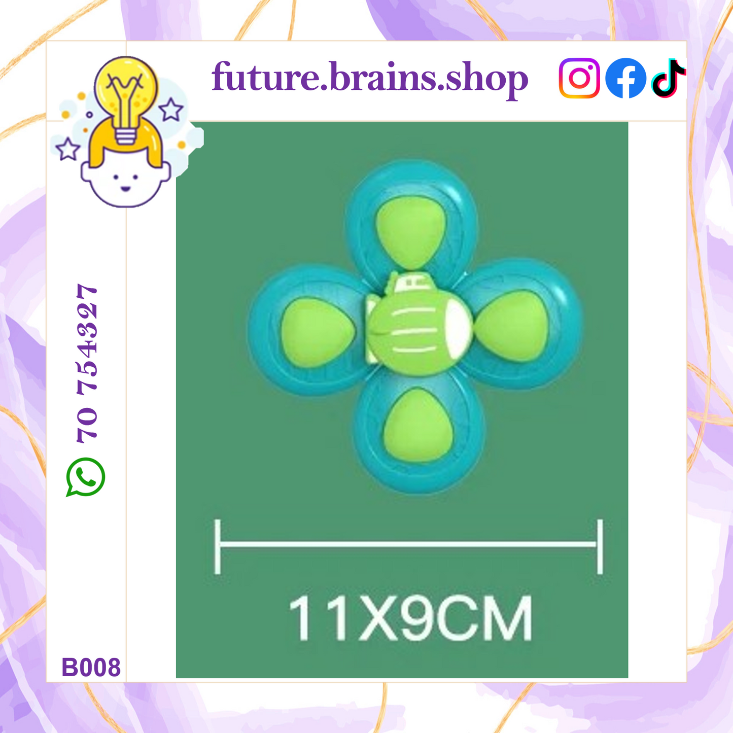 B008 - Suction spinner