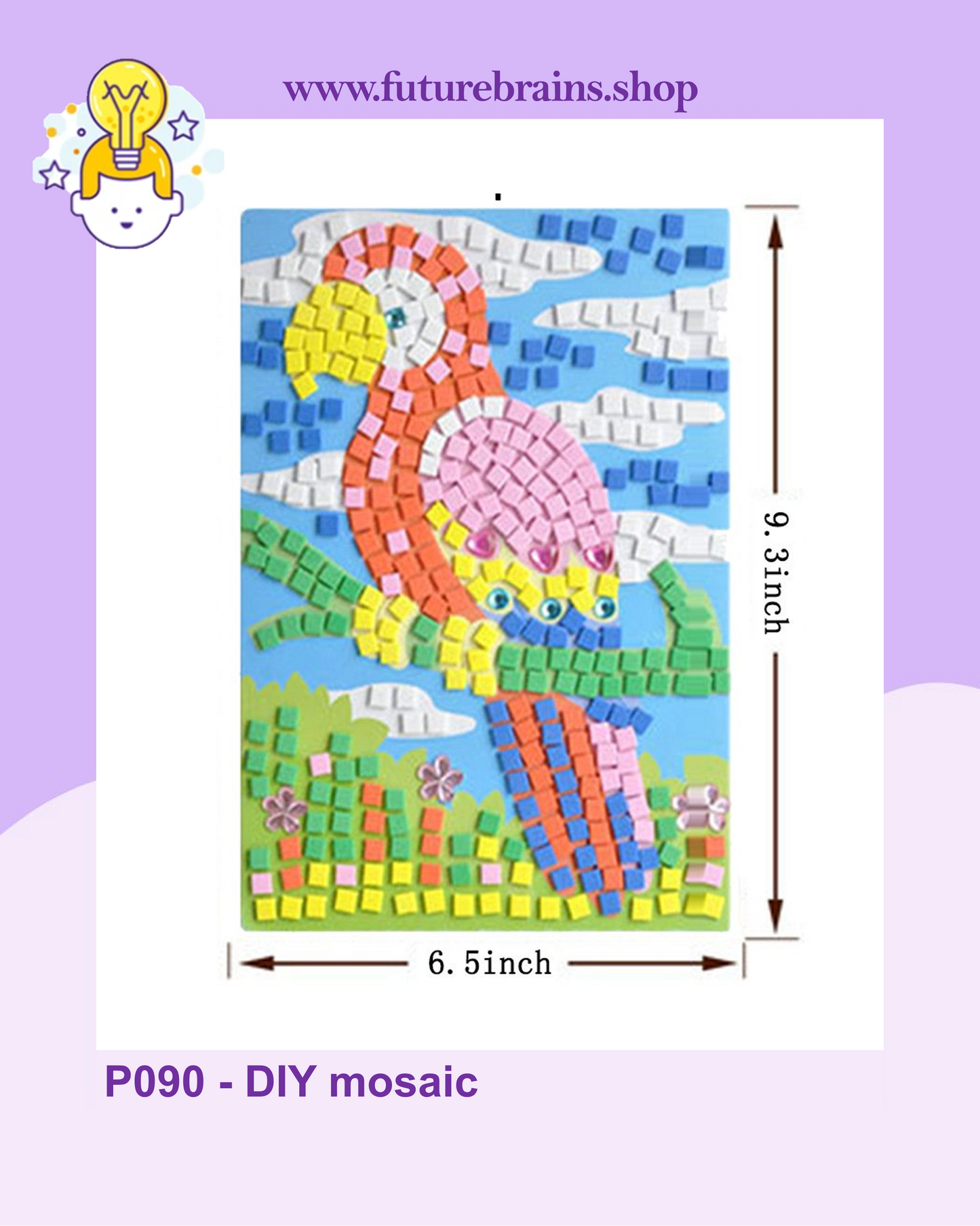 P090 - DIY mosaic (buy 5 and get 5% off)