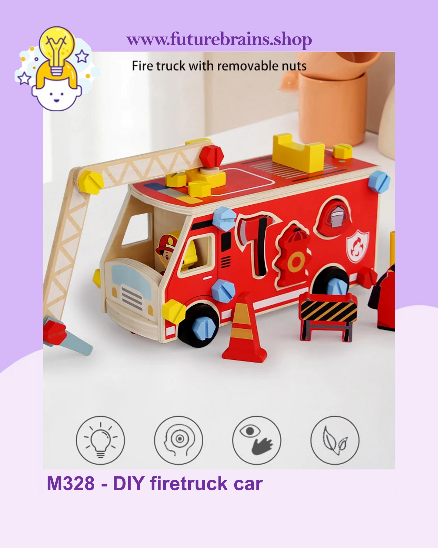 M328 - DIY firetruck car