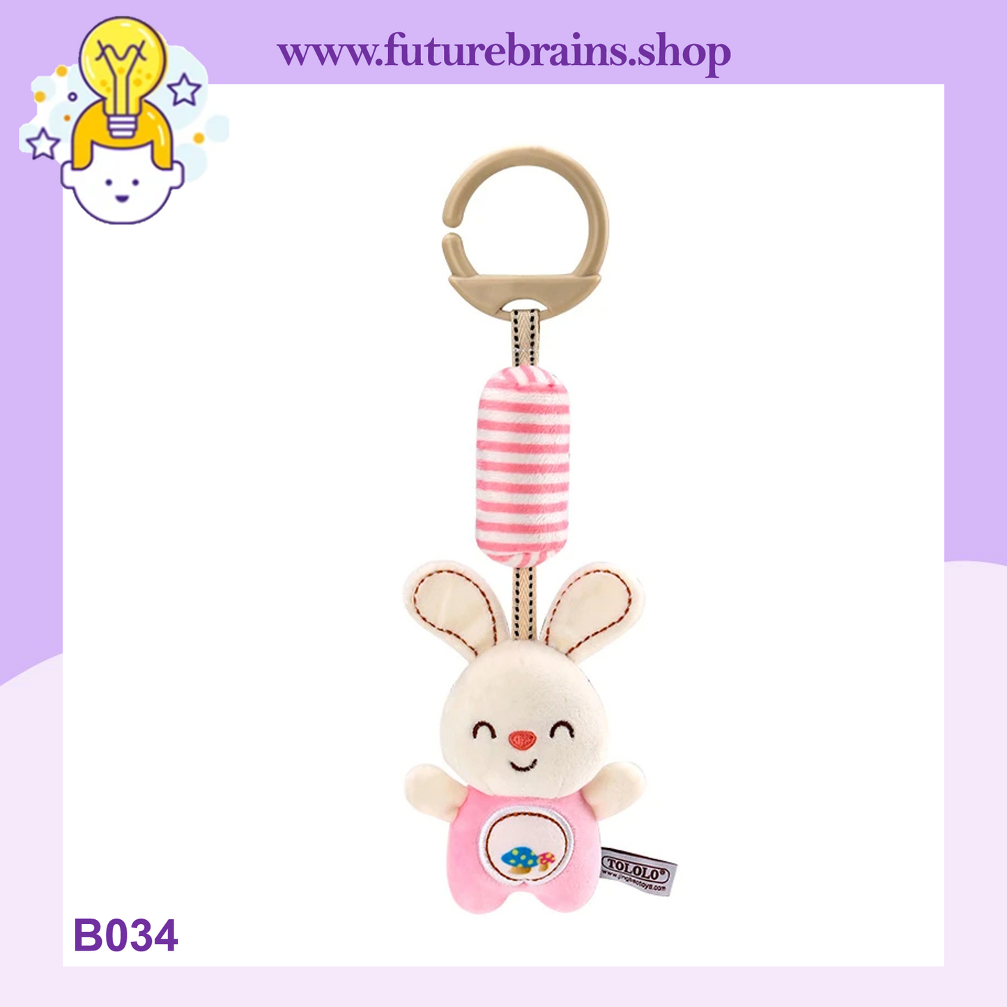 B034 - Baby stroller ringing pendant