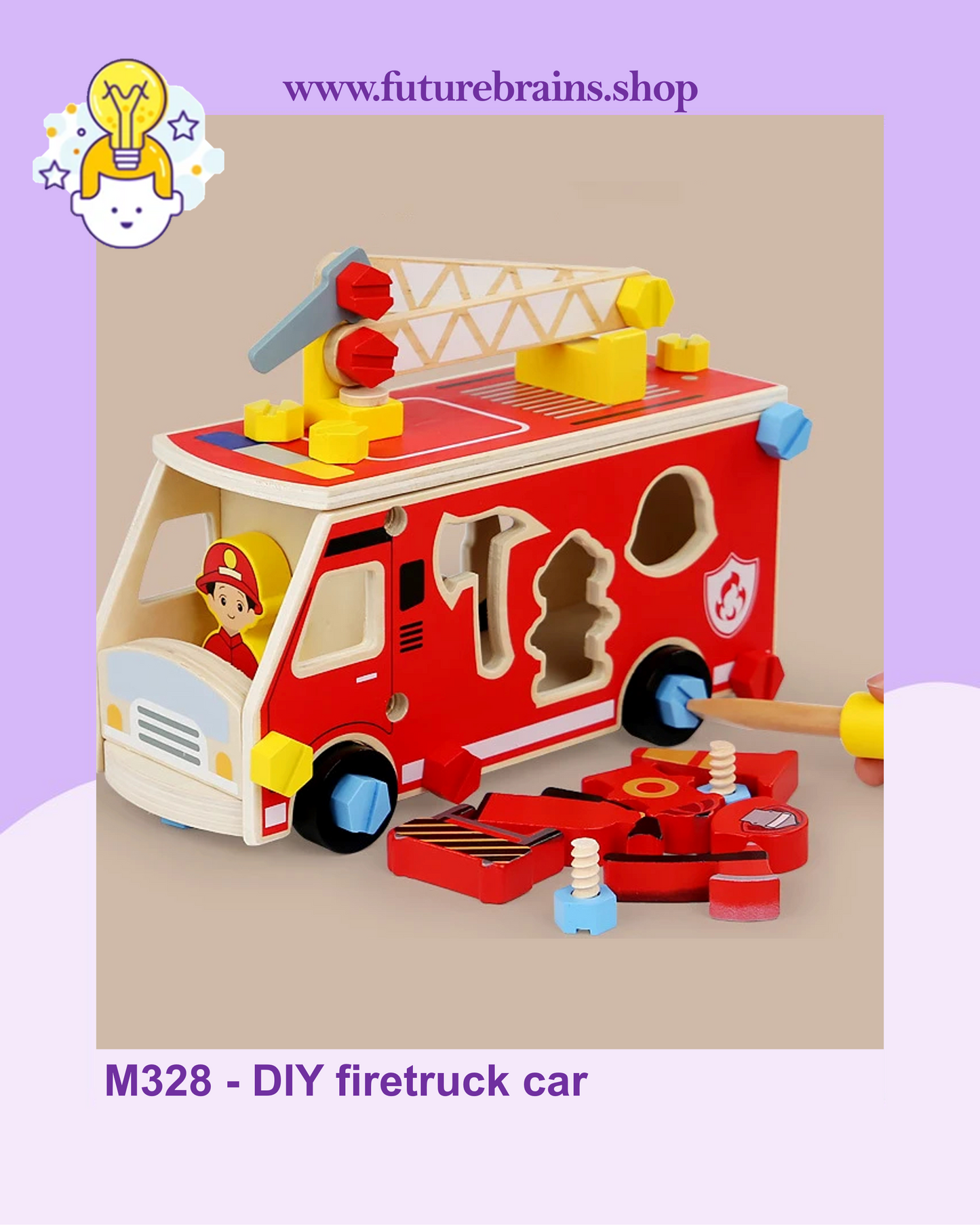 M328 - DIY firetruck car