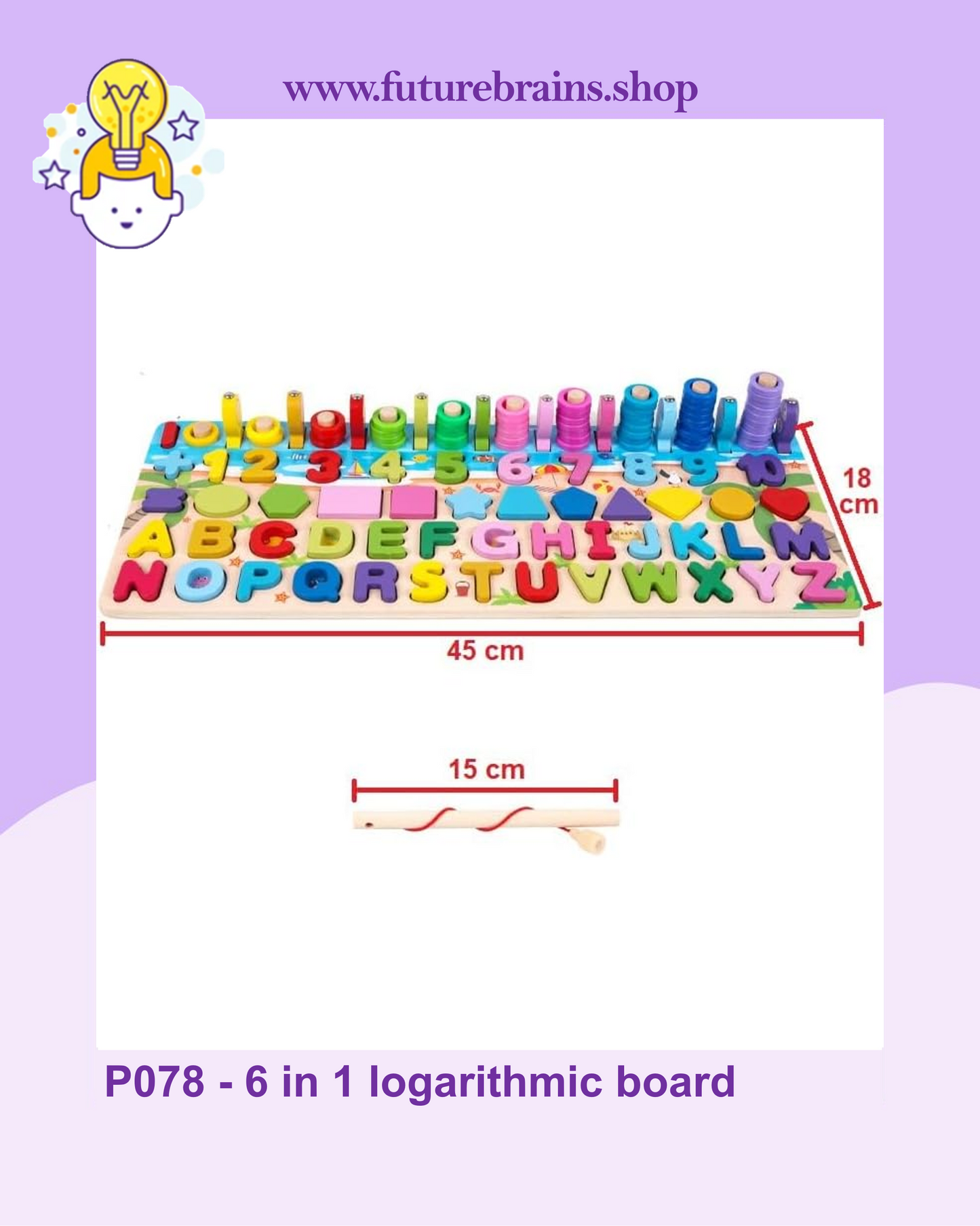 P078 - 6 in 1 logarithmic board