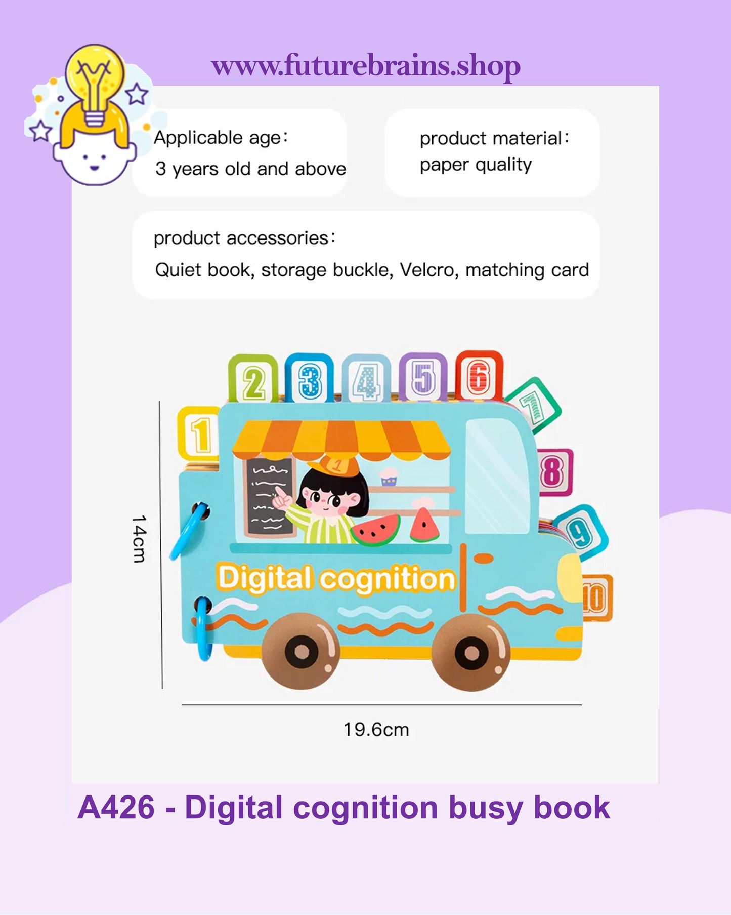 A426 - Digital cognition busy book