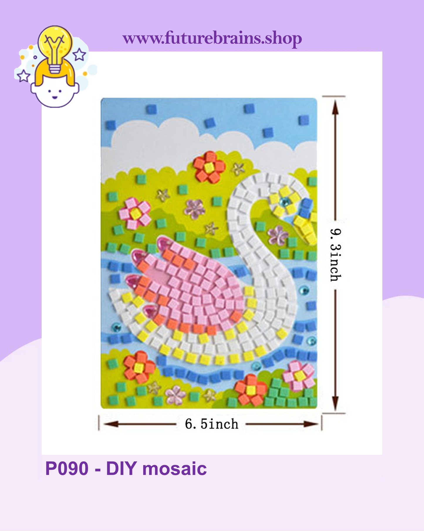 P090 - DIY mosaic (buy 5 and get 5% off)