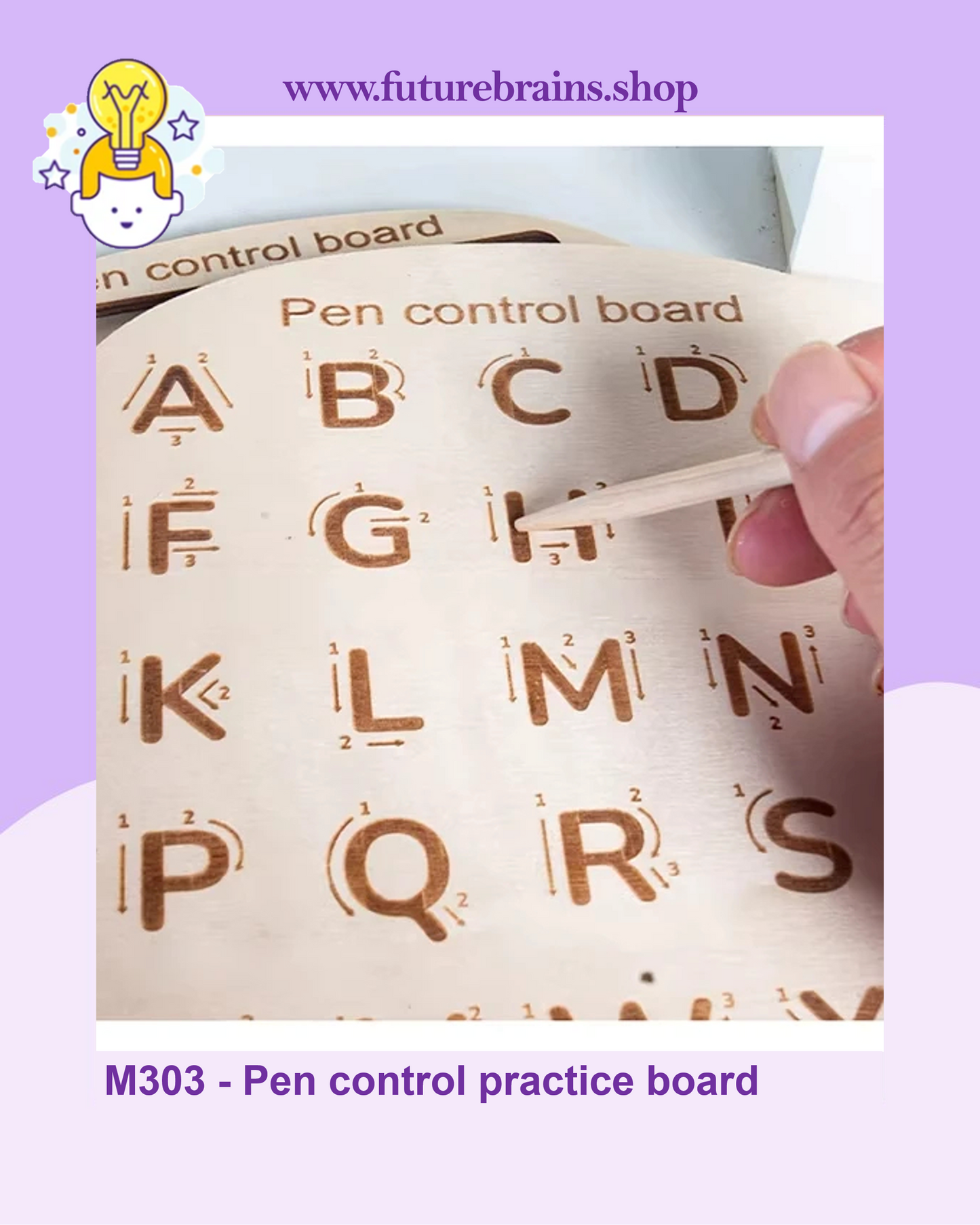 M303 - Pen control practice board