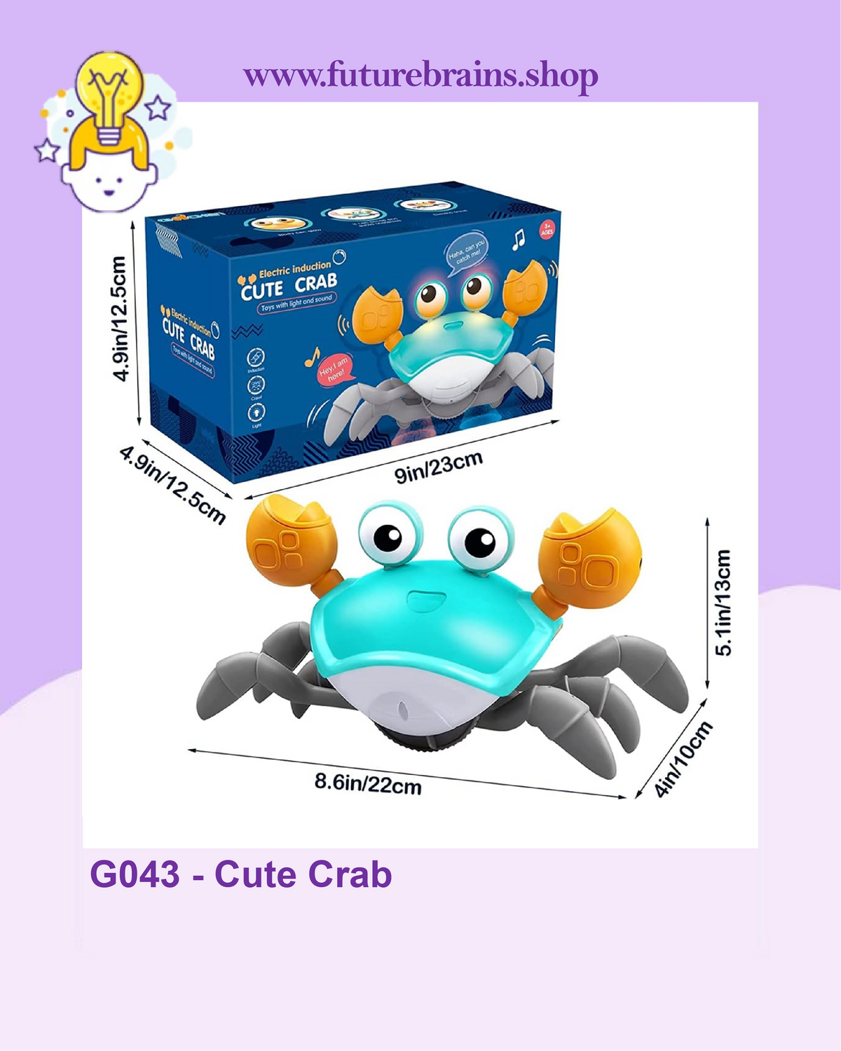 G043 - Cute Crab