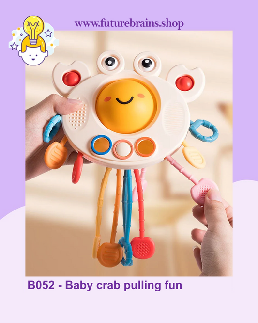 B052 - Baby crab pulling fun