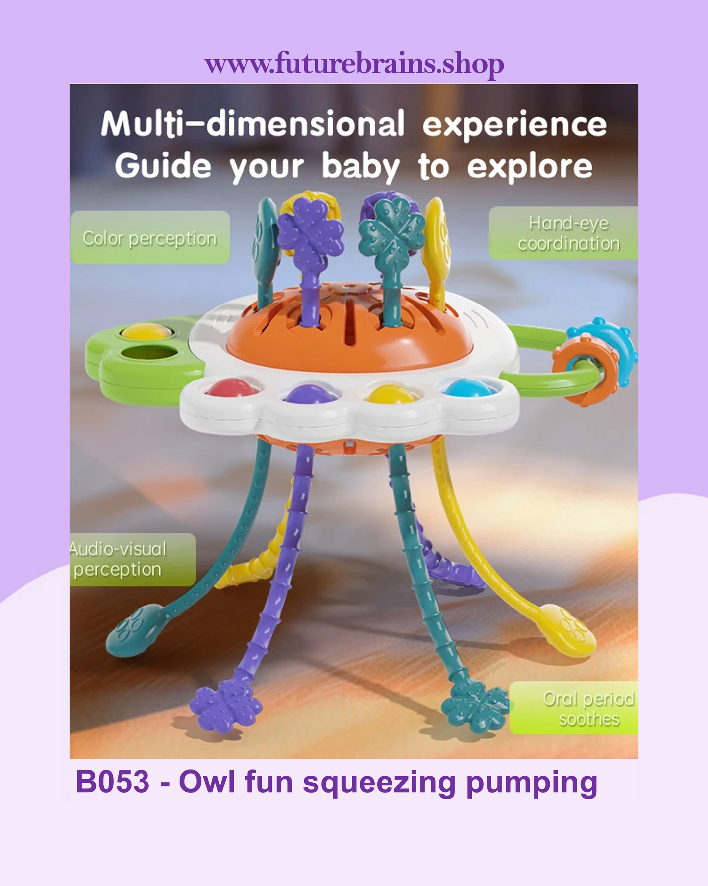 B053 - Owl fun squeezing pumping