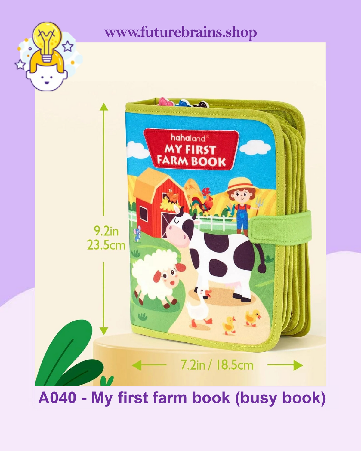 A040 - My first farm book (busy book)
