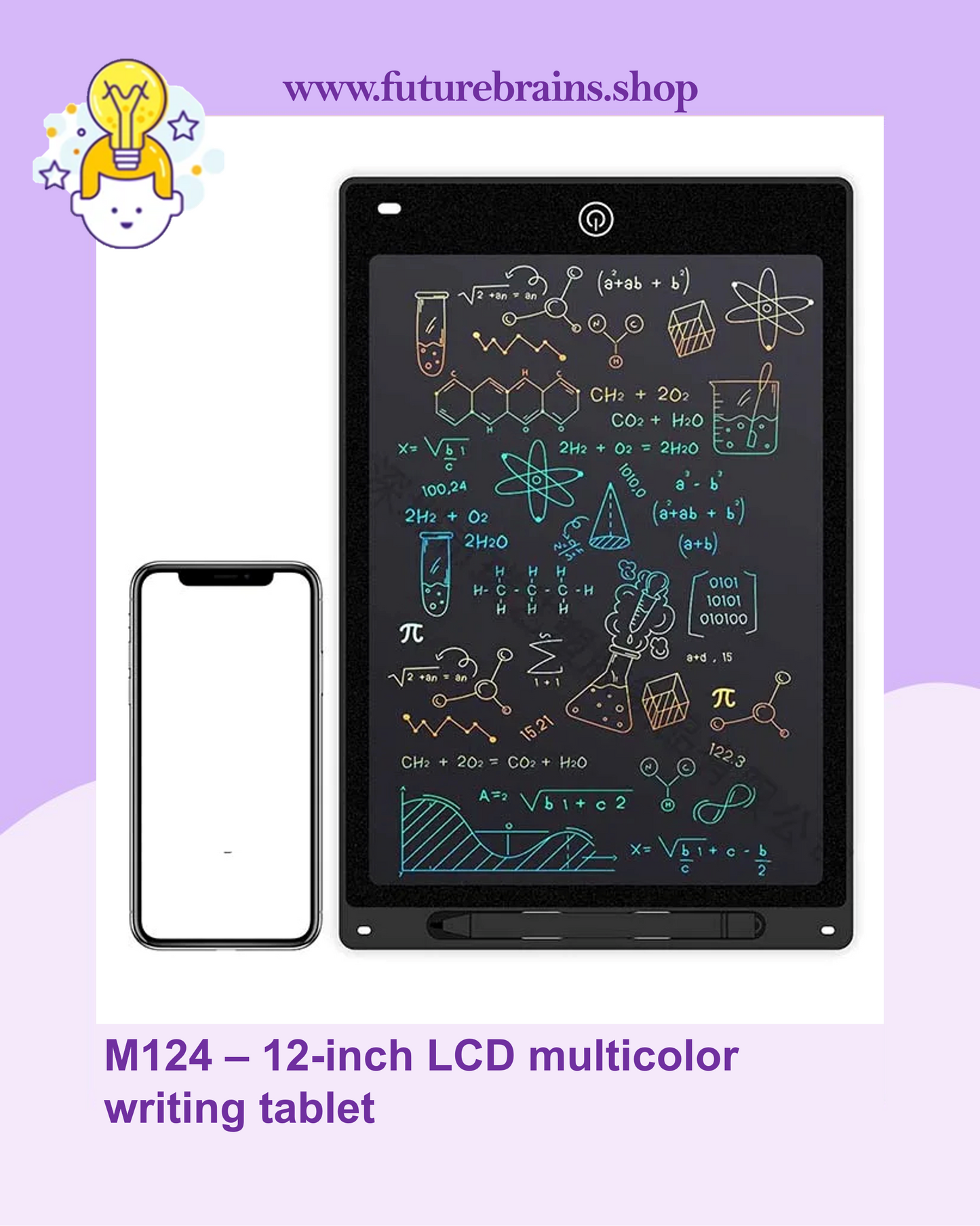 LCD multicolor writing tablet (Buy 5 get 10% off)