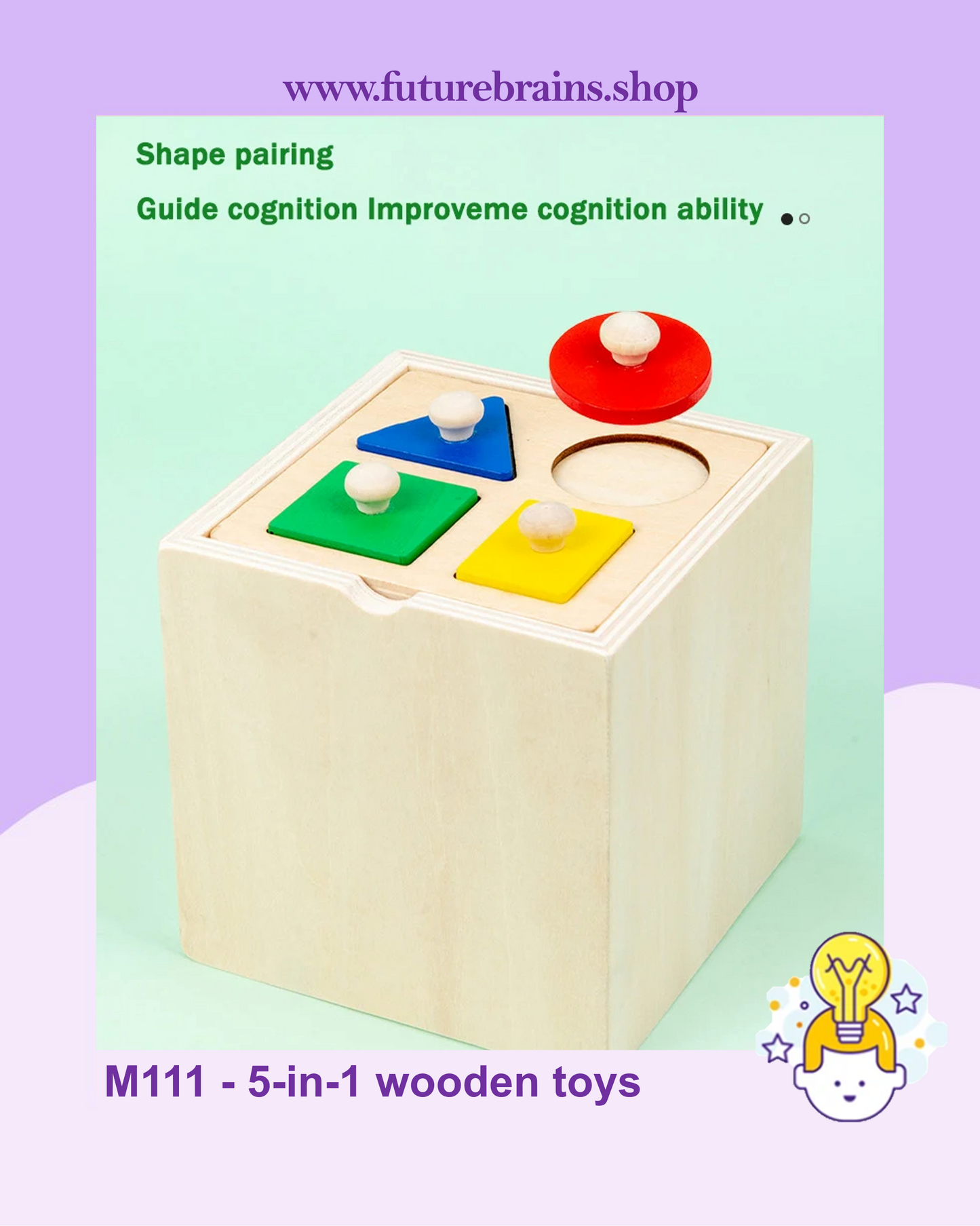 M111 - 5-in-1 wooden toys